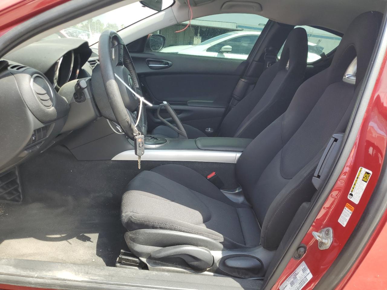2009 Mazda Rx8 Red vin: JM1FE17M790401939