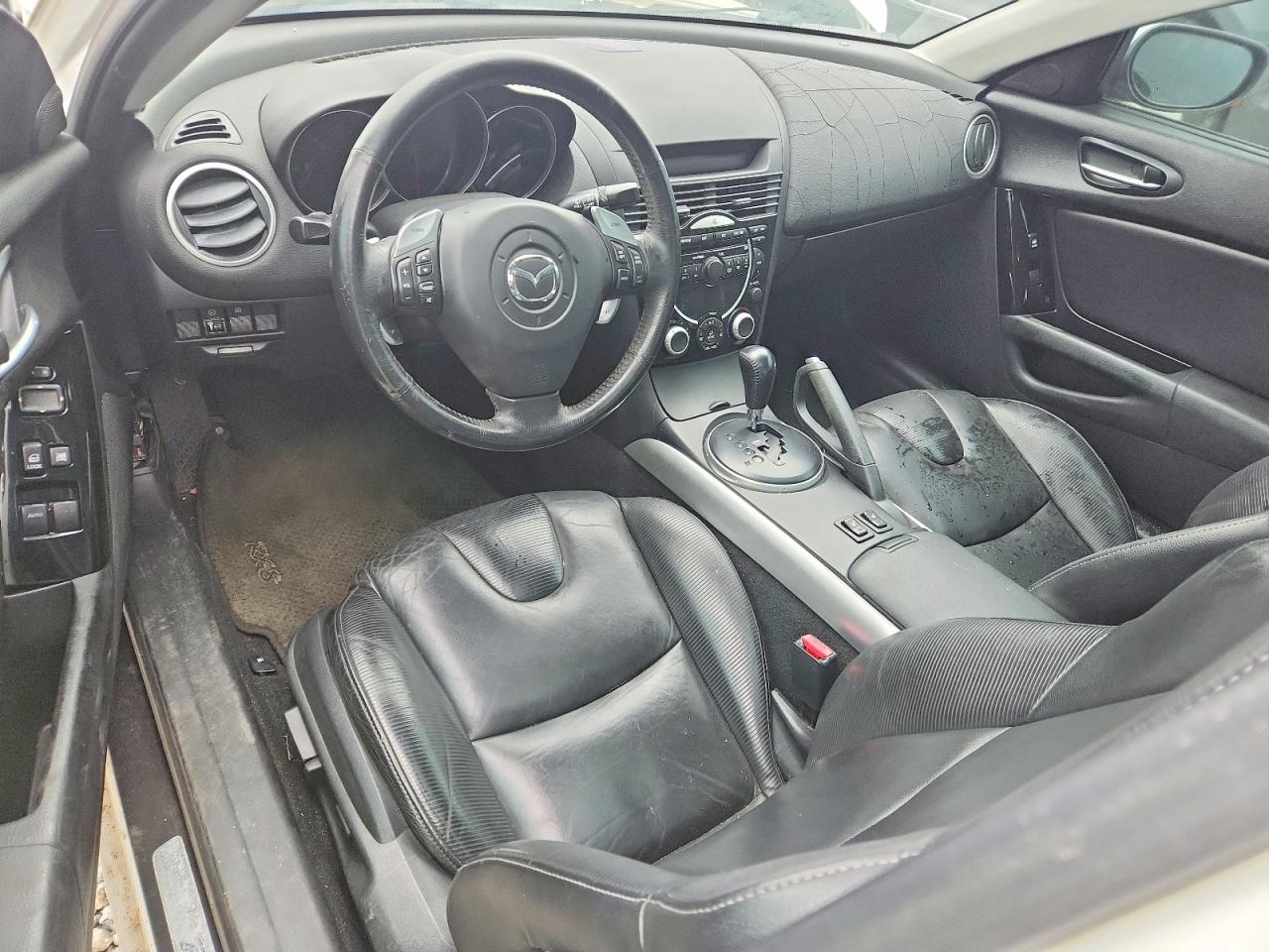 2005 Mazda Rx8 White vin: JM1FE17N250157653