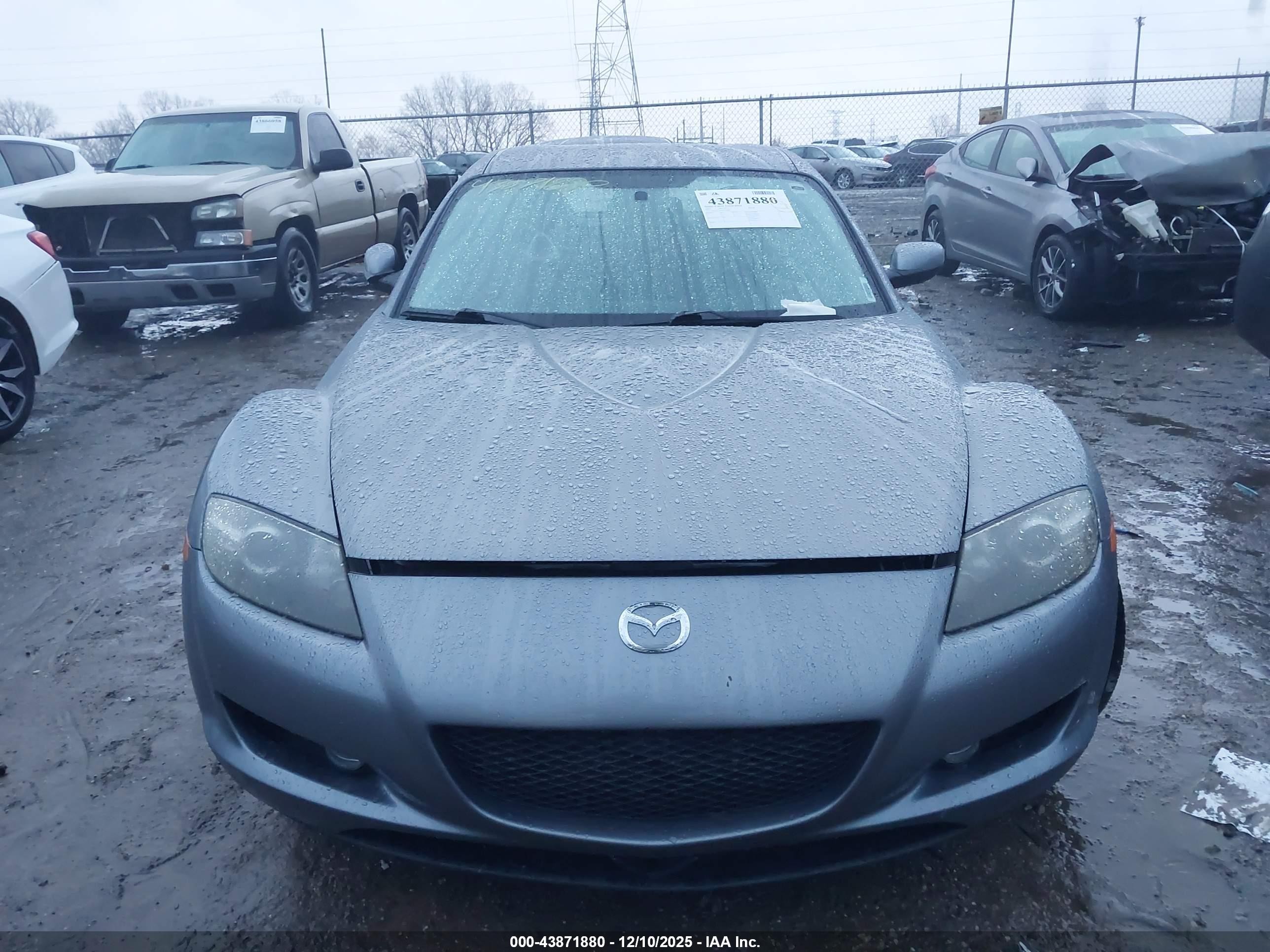 2005 Mazda Rx-8 Sport Automatic Silver vin: JM1FE17N450145889