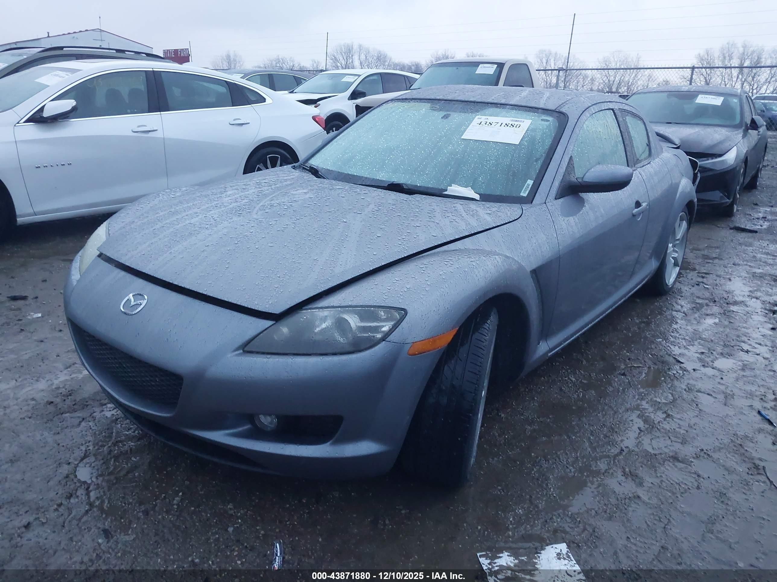 2005 Mazda Rx-8 Sport Automatic Silver vin: JM1FE17N450145889