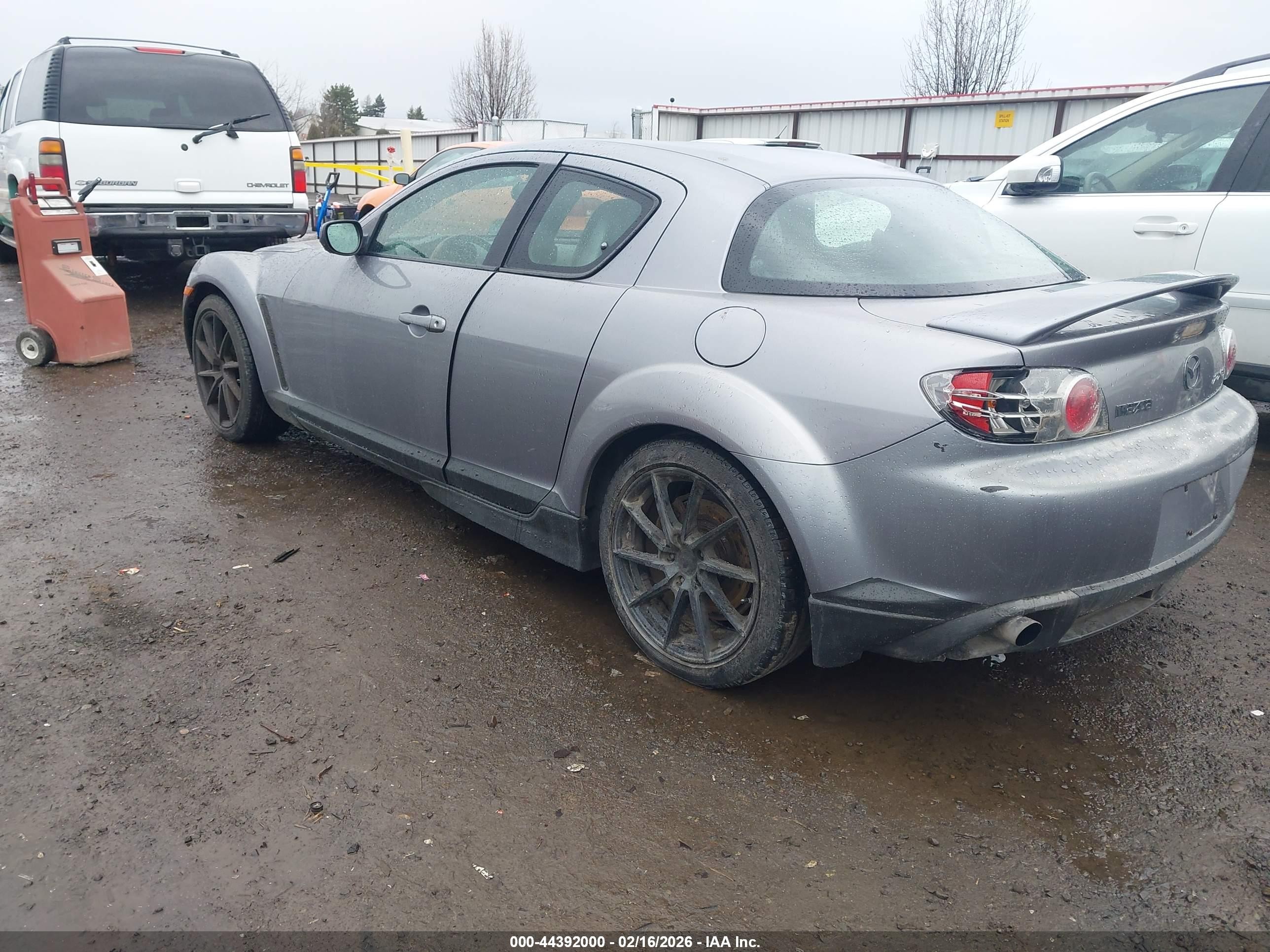 2004 Mazda Rx-8 Sport Automatic Silver vin: JM1FE17N740104350