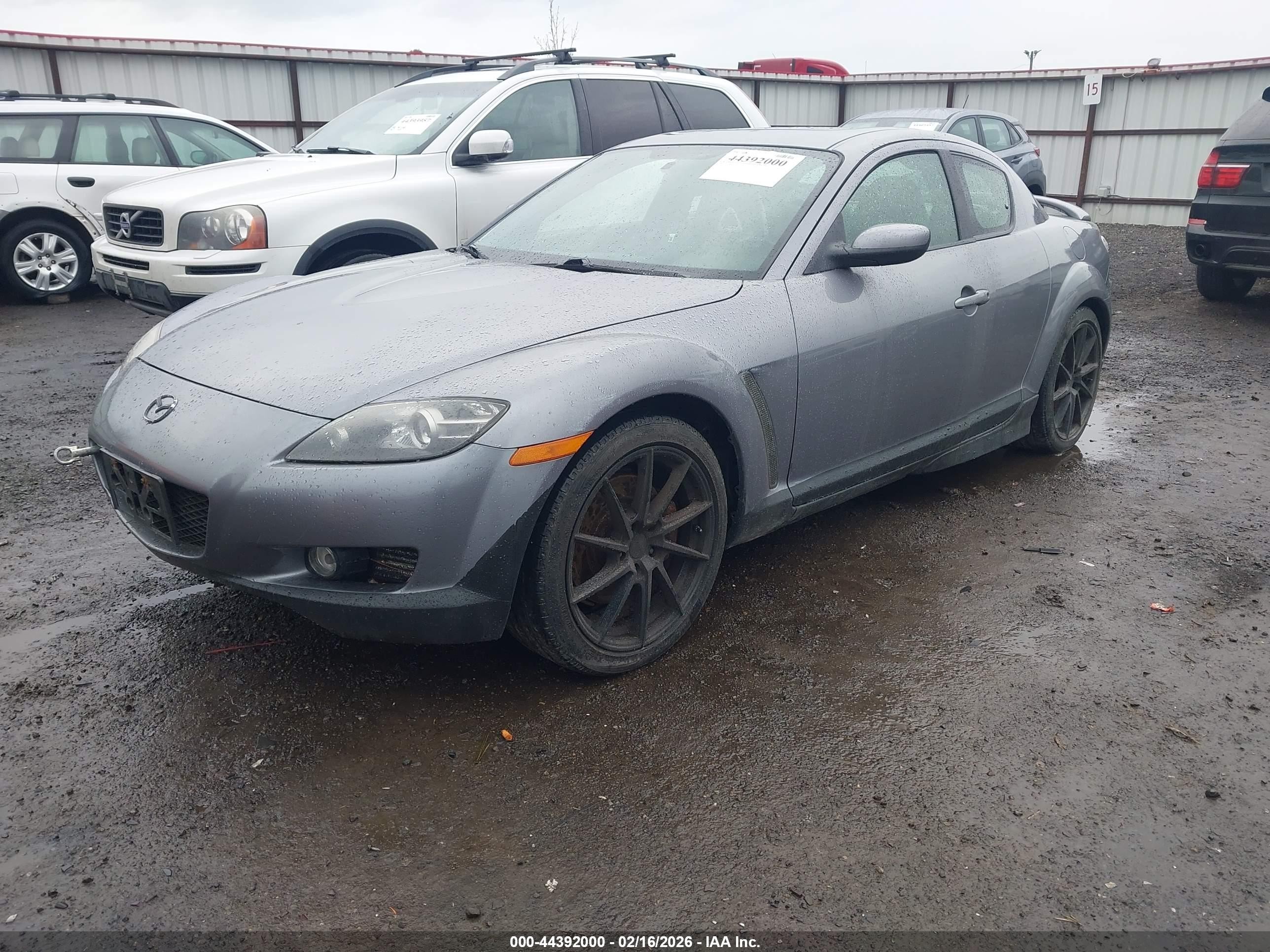2004 Mazda Rx-8 Sport Automatic Silver vin: JM1FE17N740104350