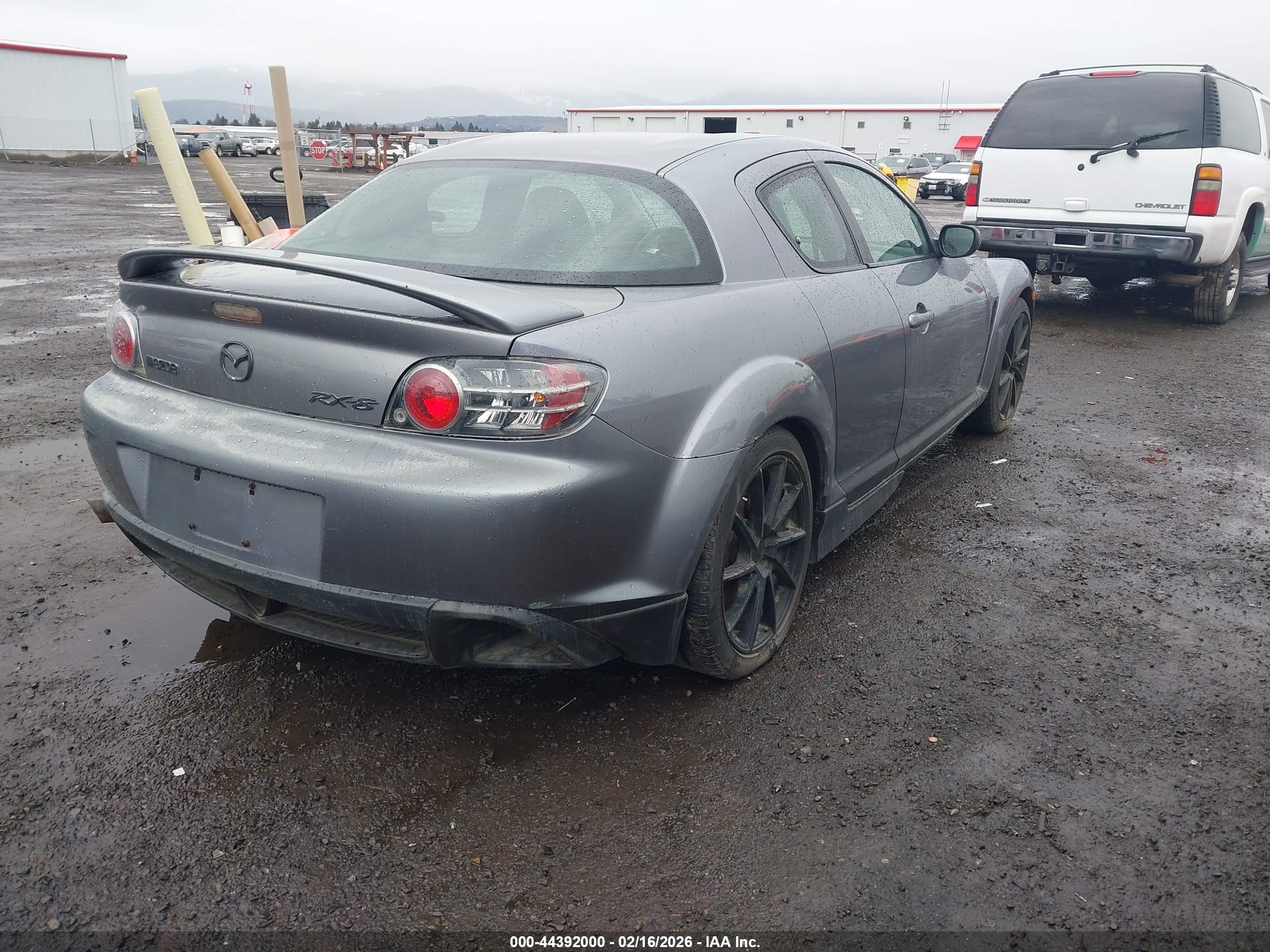 2004 Mazda Rx-8 Sport Automatic Silver vin: JM1FE17N740104350