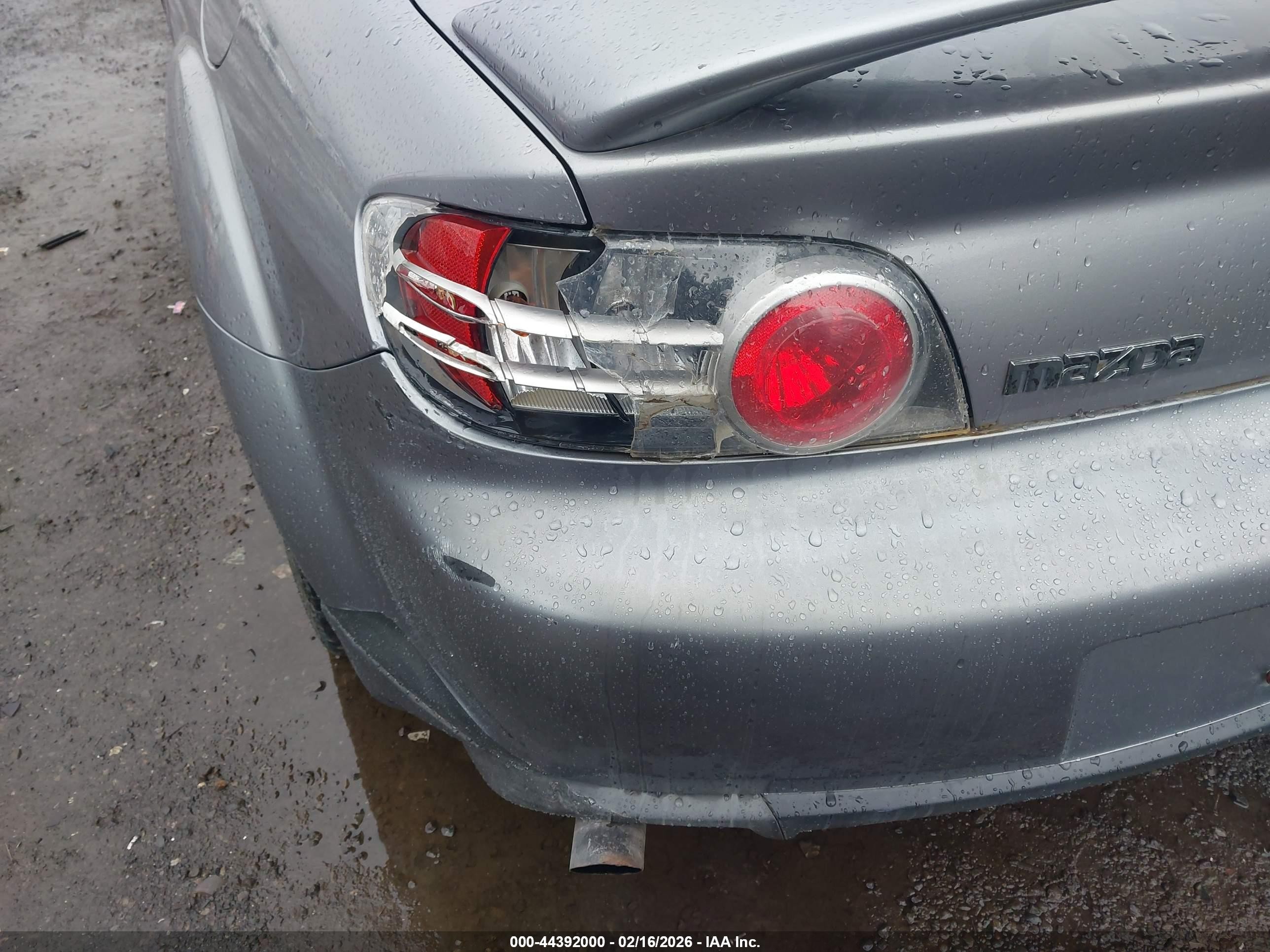 2004 Mazda Rx-8 Sport Automatic Silver vin: JM1FE17N740104350
