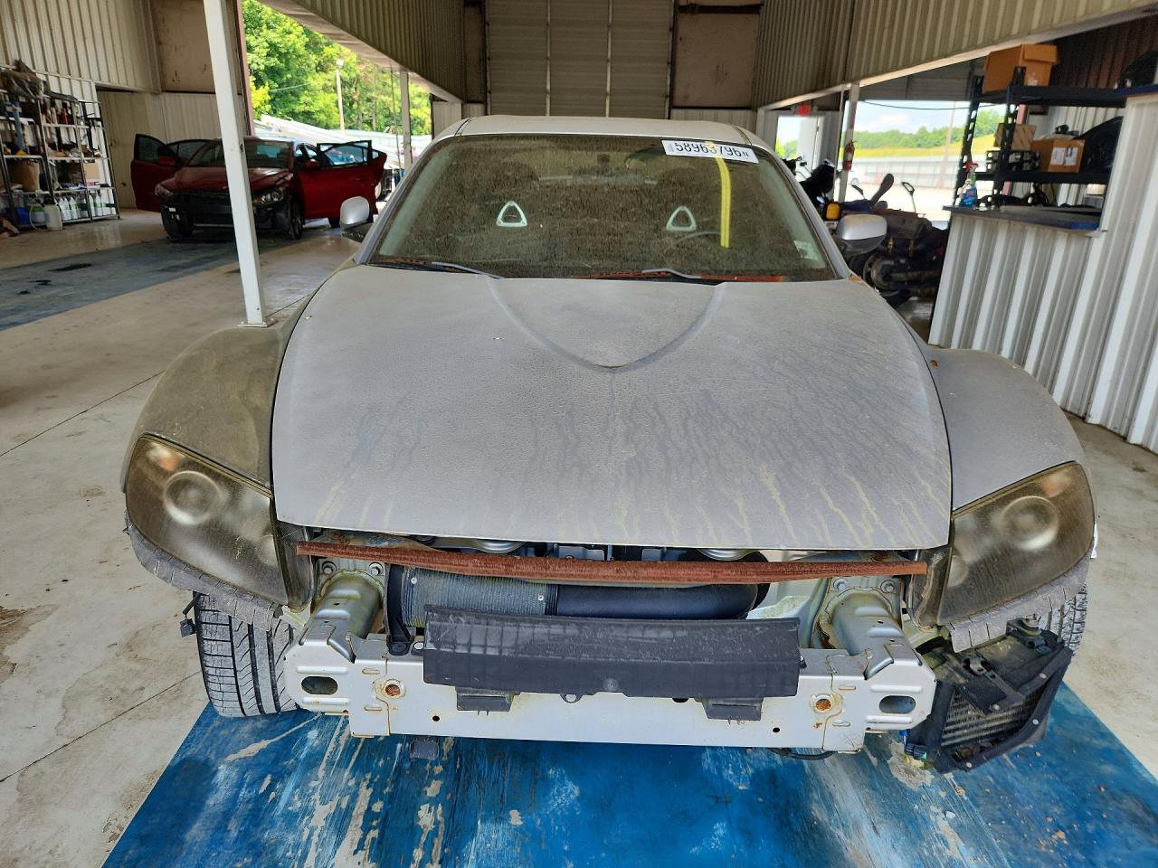 2004 Mazda Rx8 Silver vin: JM1FE17N740136540
