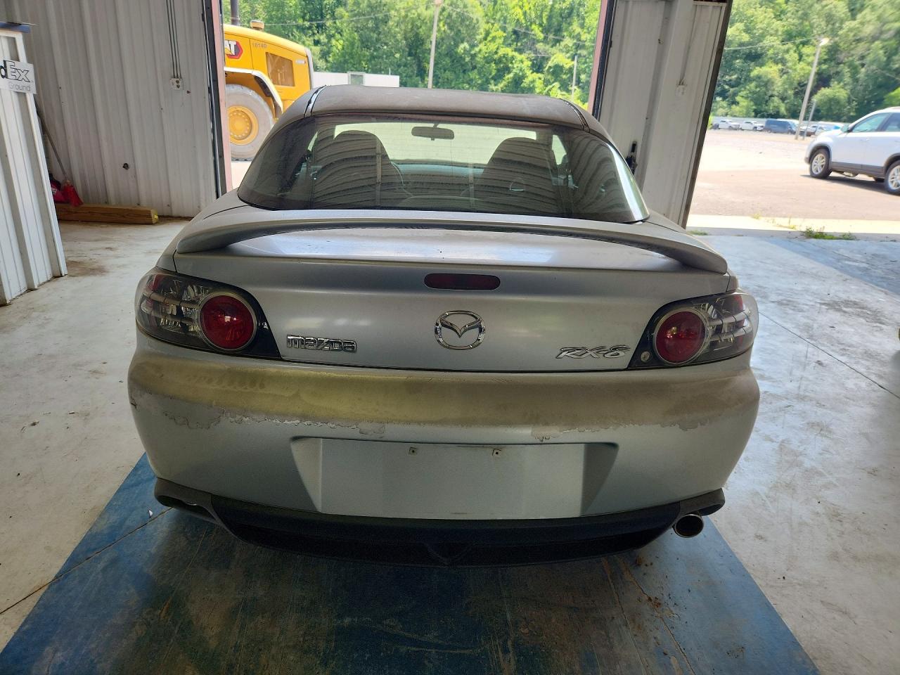 2004 Mazda Rx8 Silver vin: JM1FE17N740136540