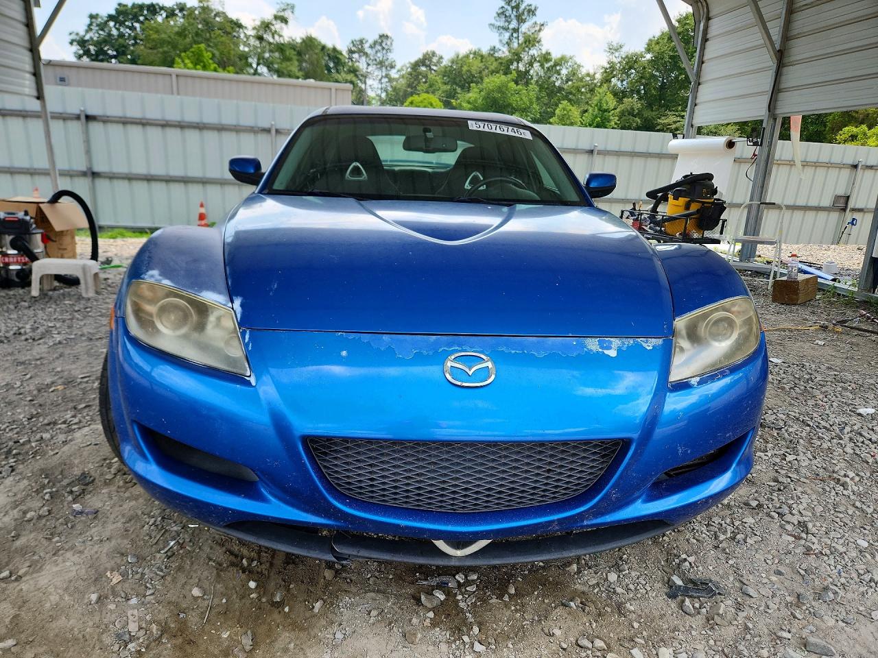 2004 Mazda Rx8 Blue vin: JM1FE17N840109413