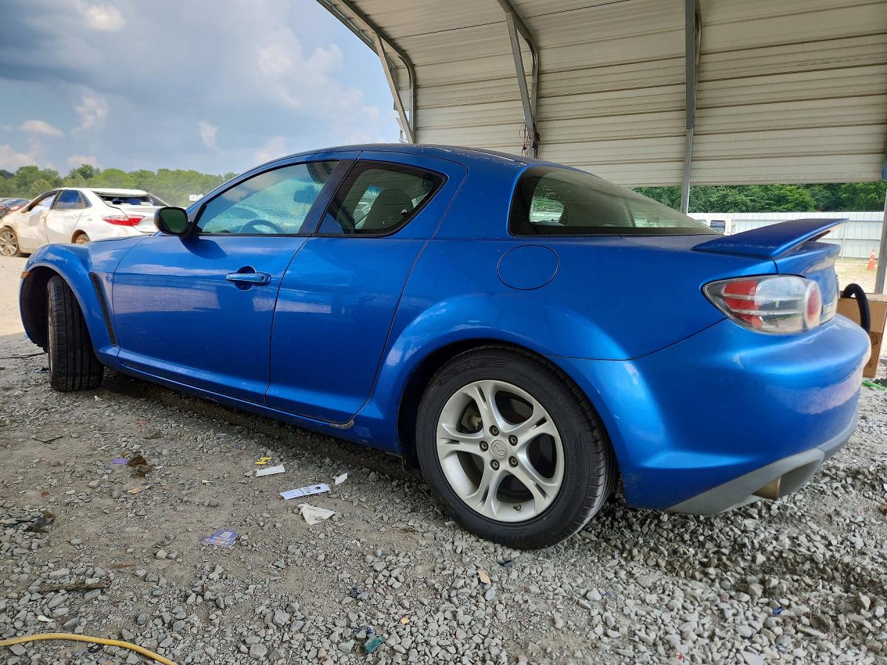 2004 Mazda Rx8 Blue vin: JM1FE17N840109413