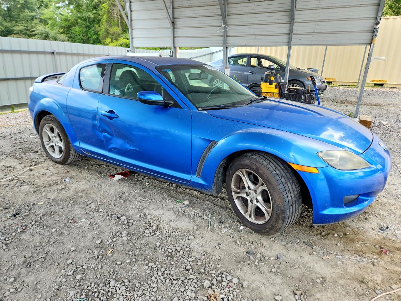 2004 Mazda Rx8 Blue vin: JM1FE17N840109413