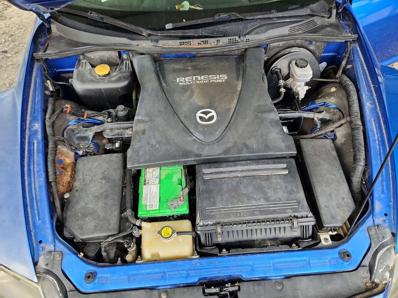 2004 Mazda Rx8 Blue vin: JM1FE17N840109413
