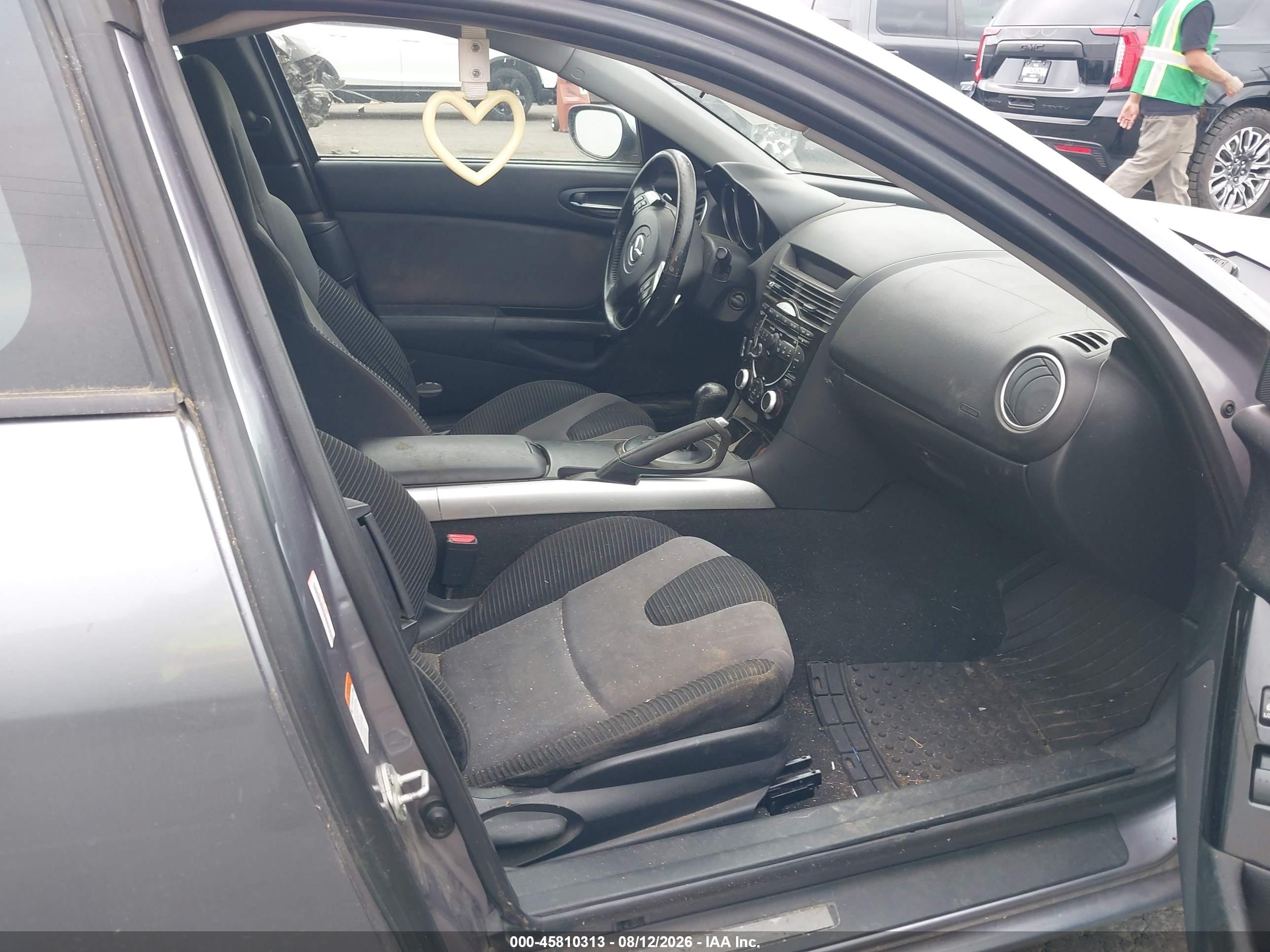 2004 Mazda Rx-8 Sport Automatic Gray vin: JM1FE17N840140693