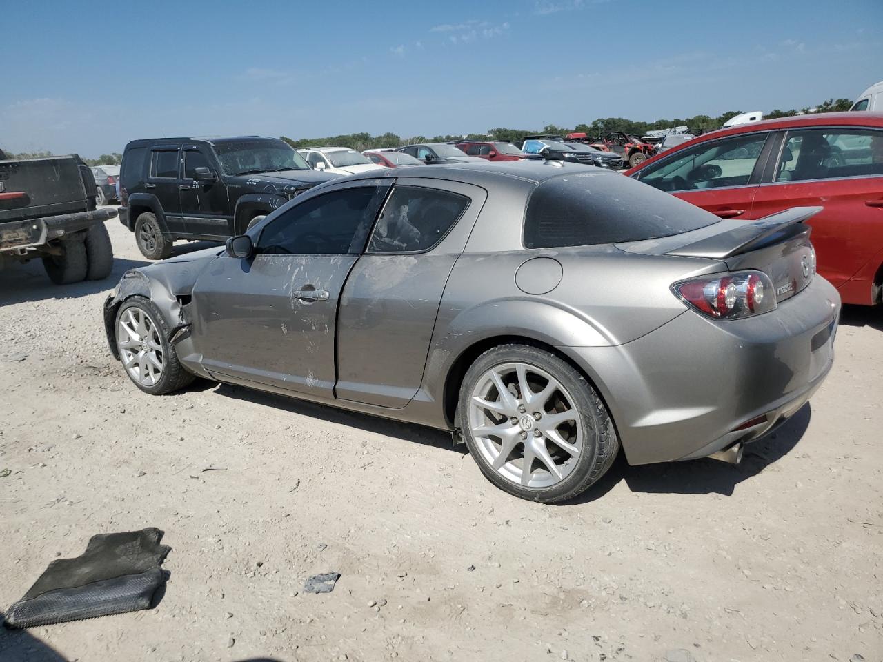 2009 Mazda Rx8 Gray vin: JM1FE17P190401476