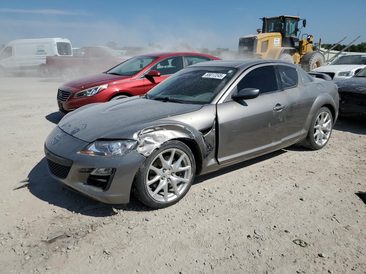 2009 Mazda Rx8 Gray vin: JM1FE17P190401476