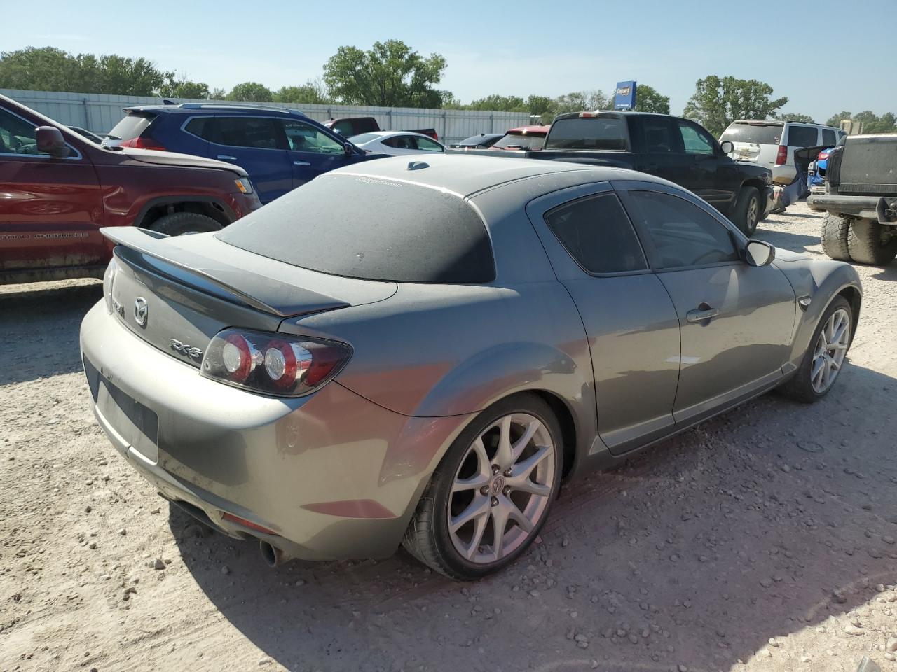 2009 Mazda Rx8 Gray vin: JM1FE17P190401476