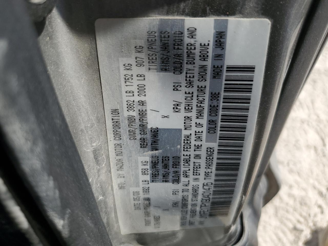 2009 Mazda Rx8 Gray vin: JM1FE17P190401476