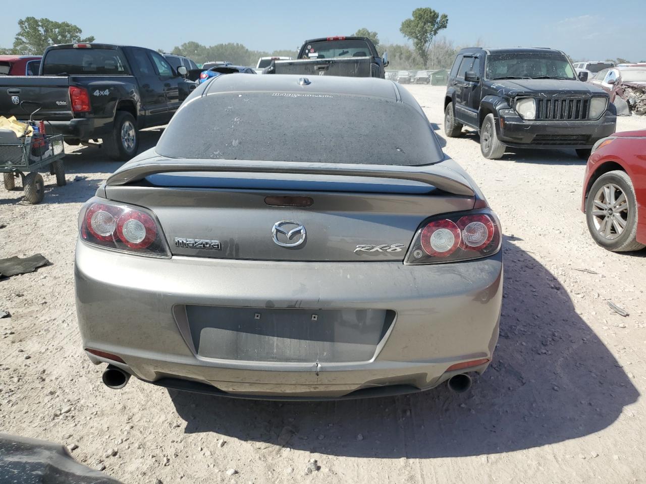2009 Mazda Rx8 Gray vin: JM1FE17P190401476