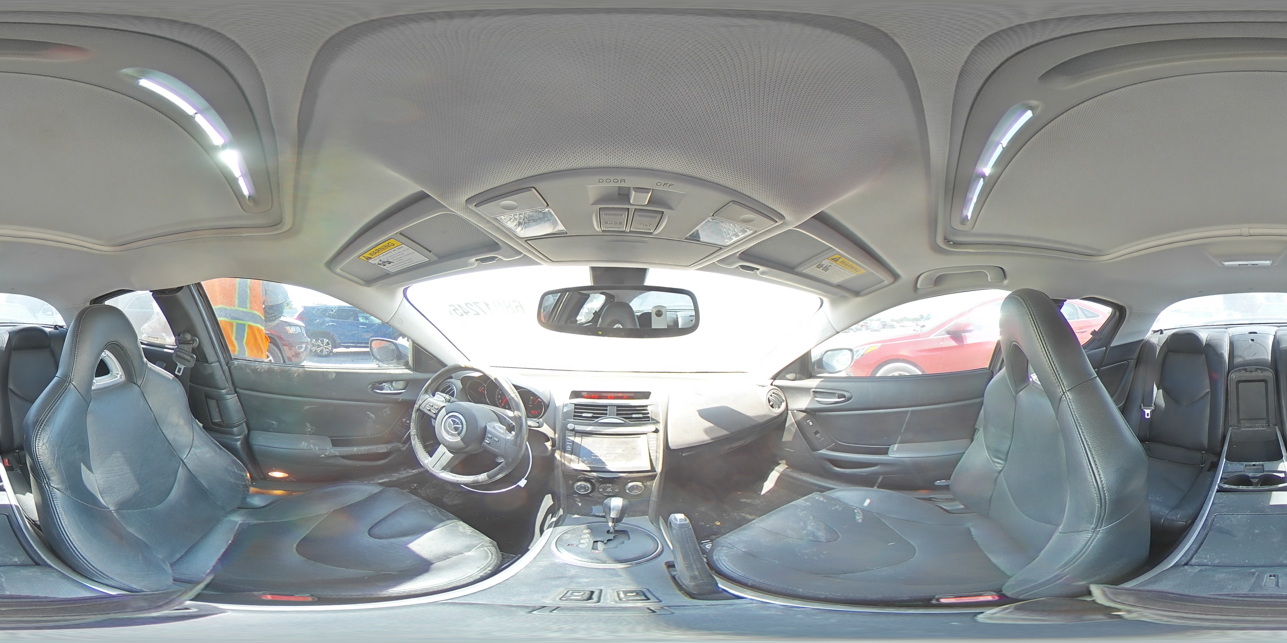 2009 Mazda Rx8 Gray vin: JM1FE17P190401476
