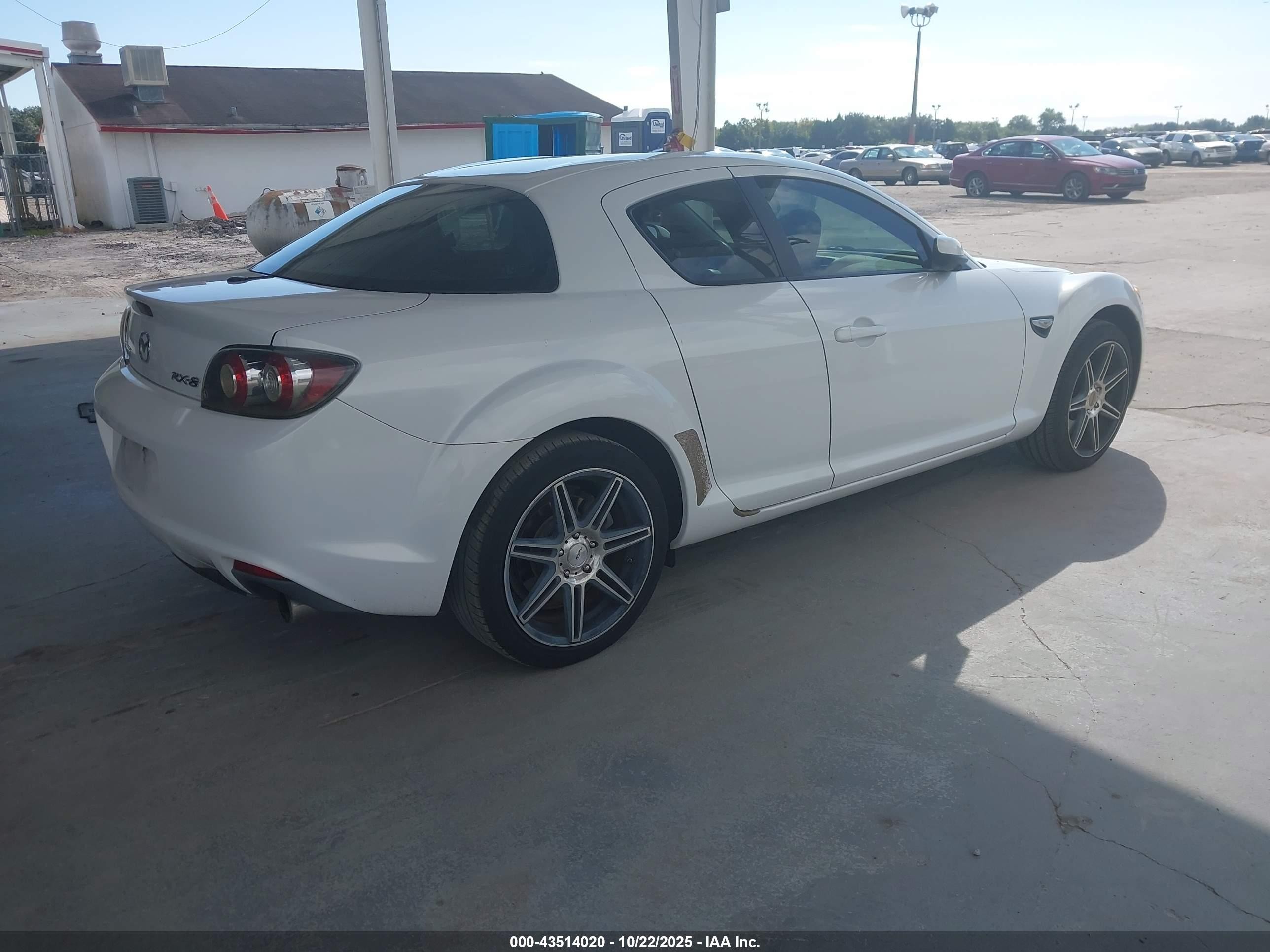 2009 Mazda Rx-8 Sport White vin: JM1FE17P190401896