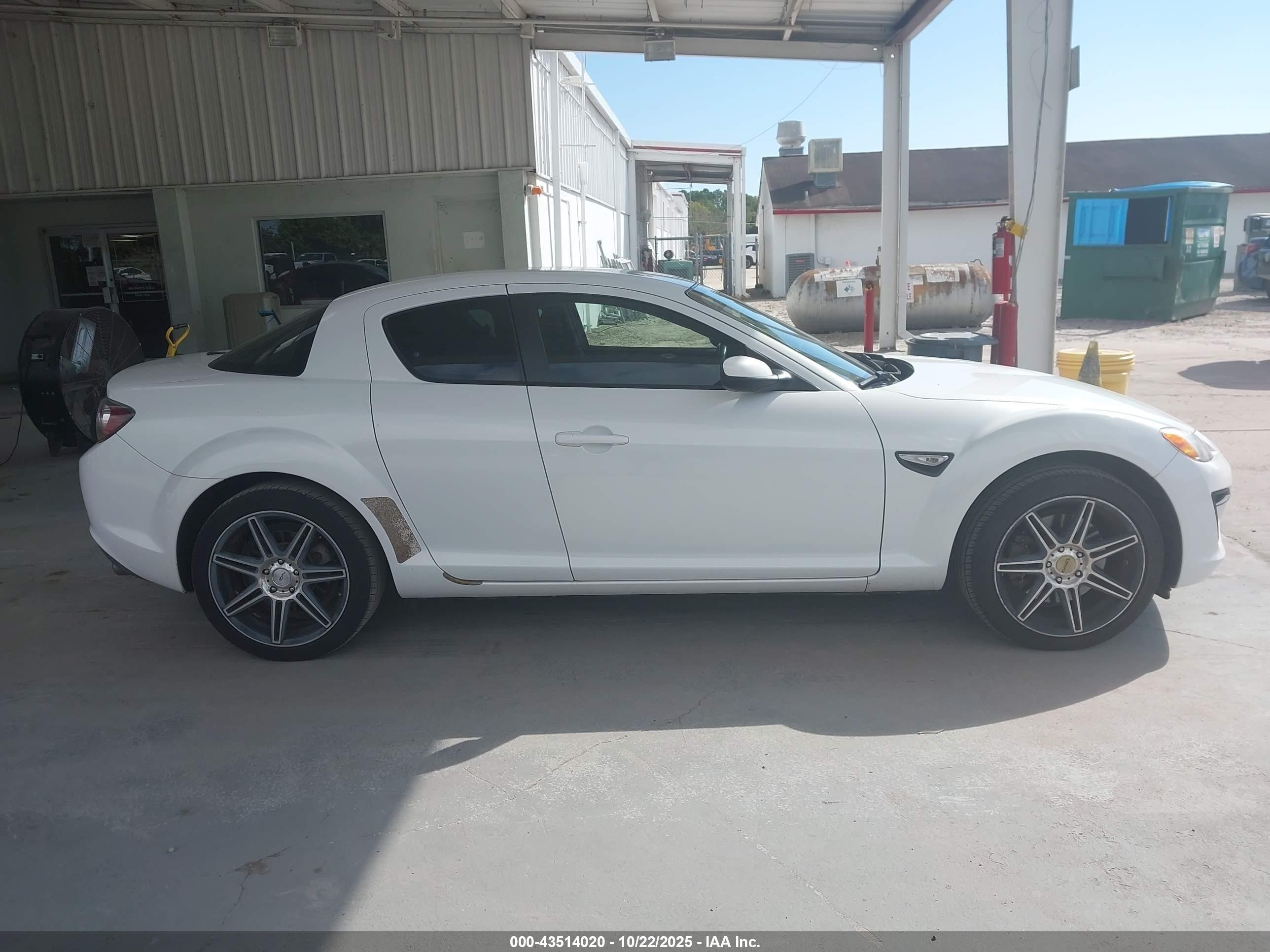 2009 Mazda Rx-8 Sport White vin: JM1FE17P190401896
