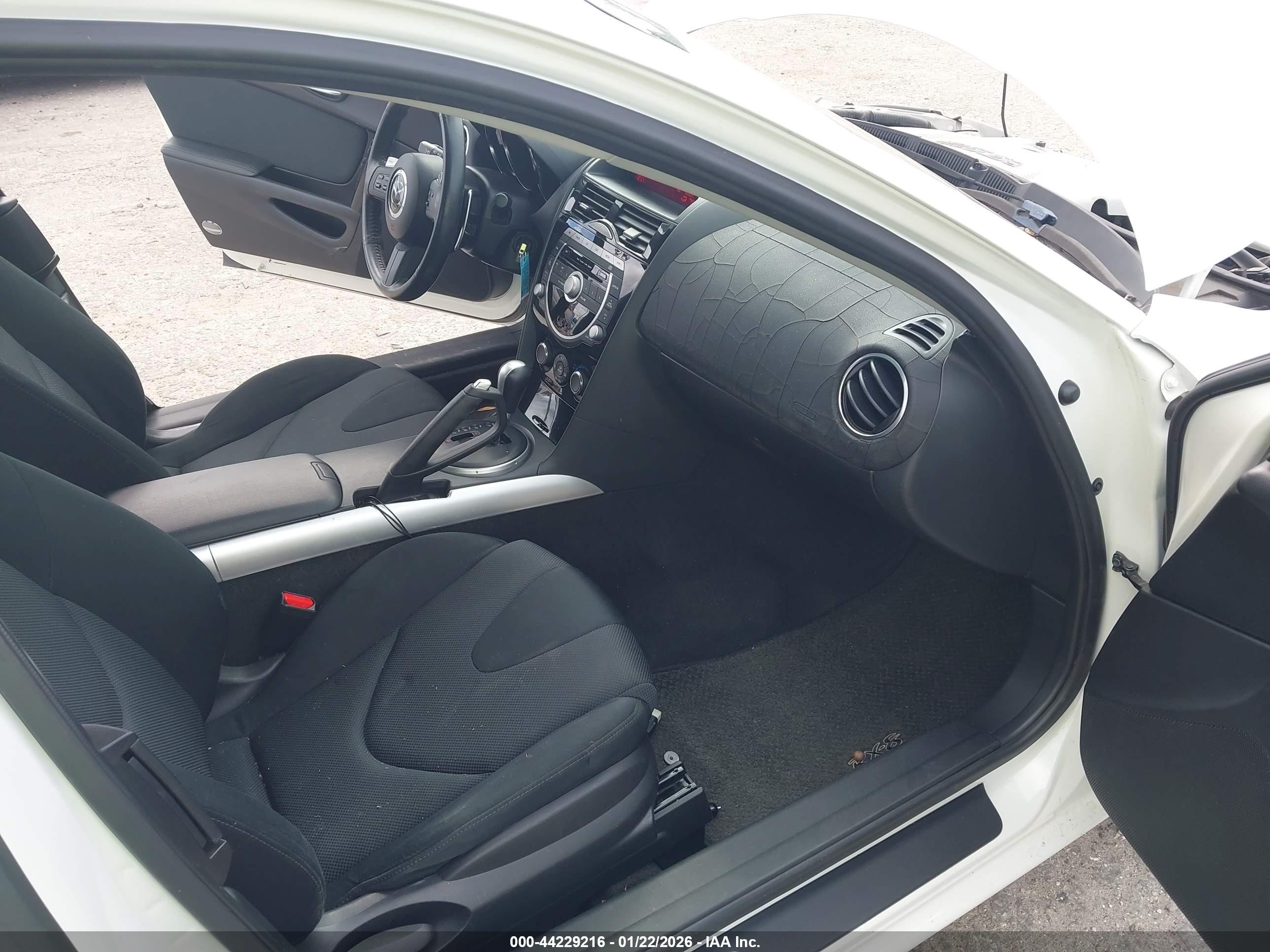 2009 Mazda Rx-8 Sport White vin: JM1FE17P190401896