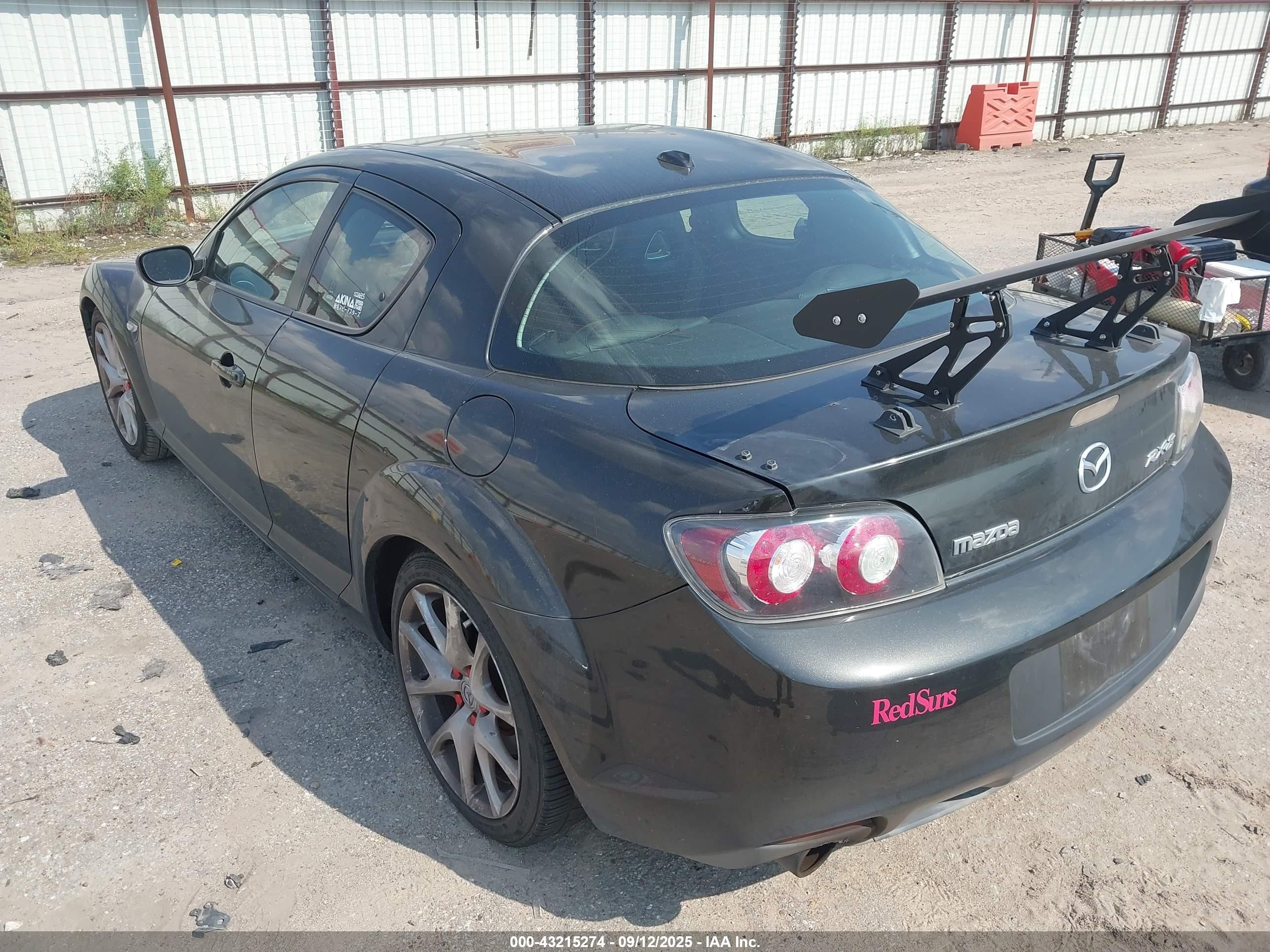 2009 Mazda Rx-8 Grand Touring Black vin: JM1FE17P290400403