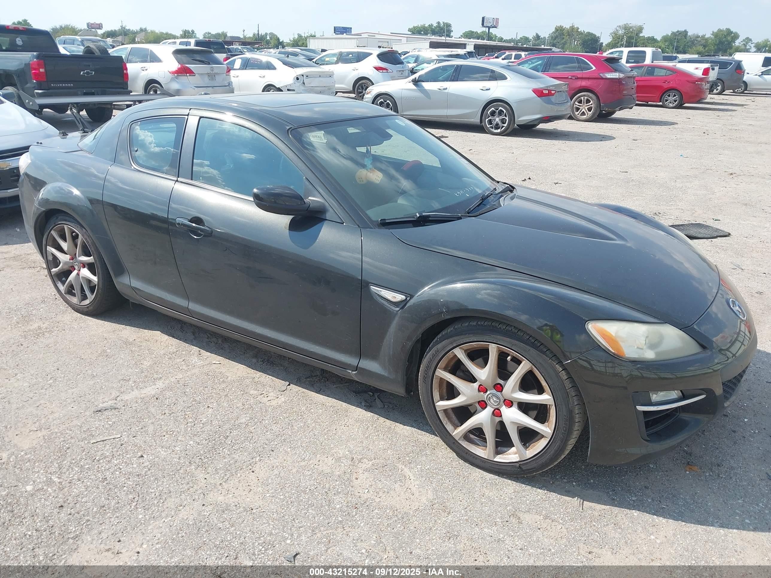 2009 Mazda Rx-8 Grand Touring Black vin: JM1FE17P290400403