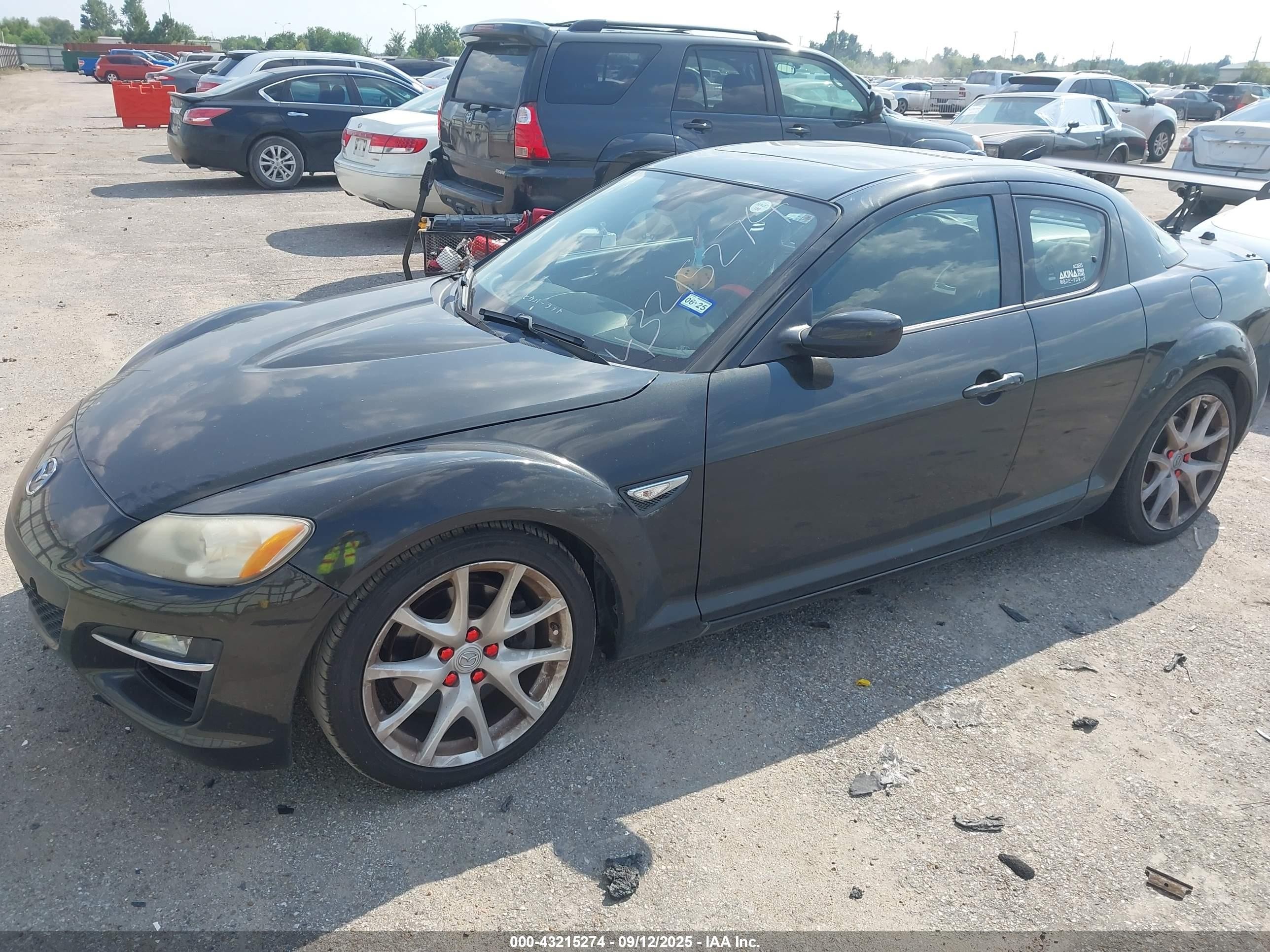 2009 Mazda Rx-8 Grand Touring Black vin: JM1FE17P290400403
