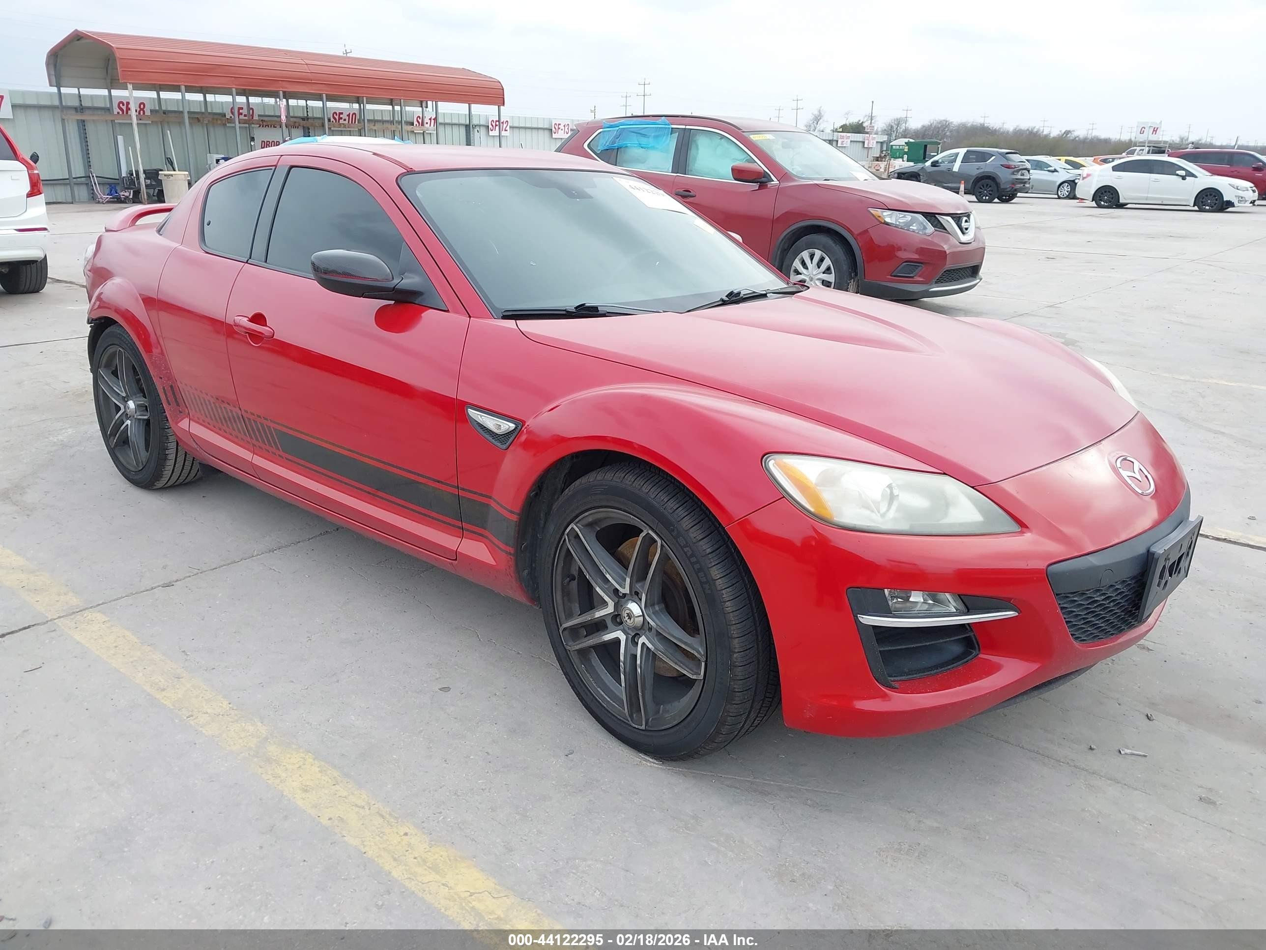 2009 Mazda Rx-8 Grand Touring Red vin: JM1FE17P290401342