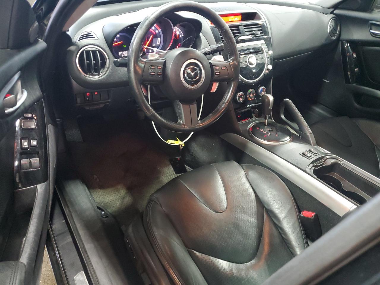 2009 Mazda Rx8 Black vin: JM1FE17P490402251