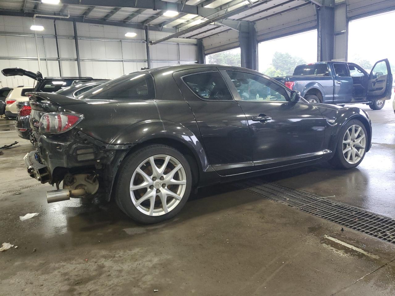 2009 Mazda Rx8 Black vin: JM1FE17P490402251