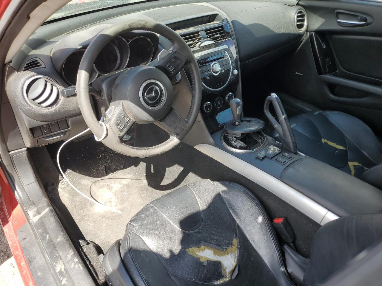 2009 Mazda Rx8 Red vin: JM1FE17P590400220