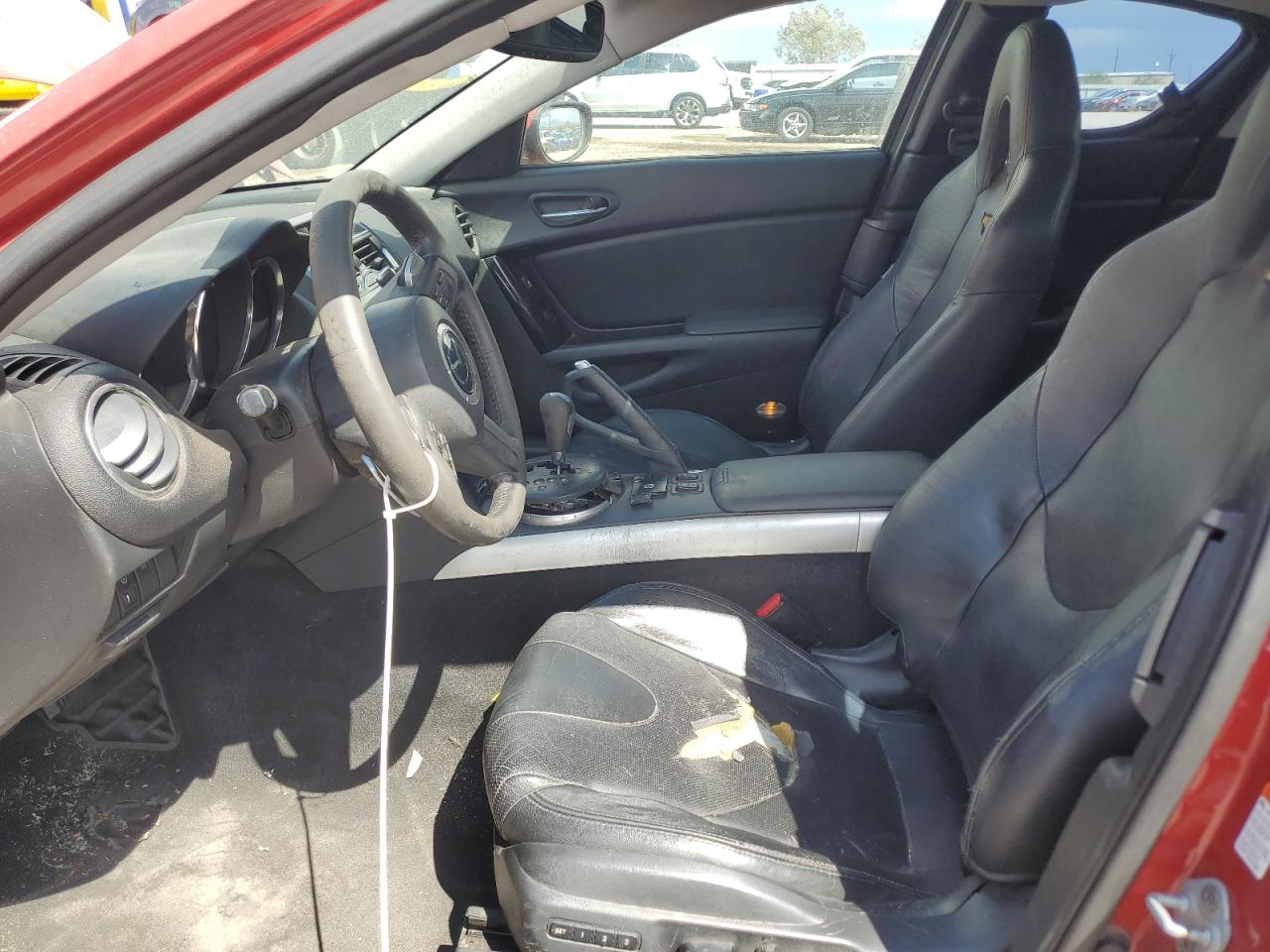 2009 Mazda Rx8 Red vin: JM1FE17P590400220