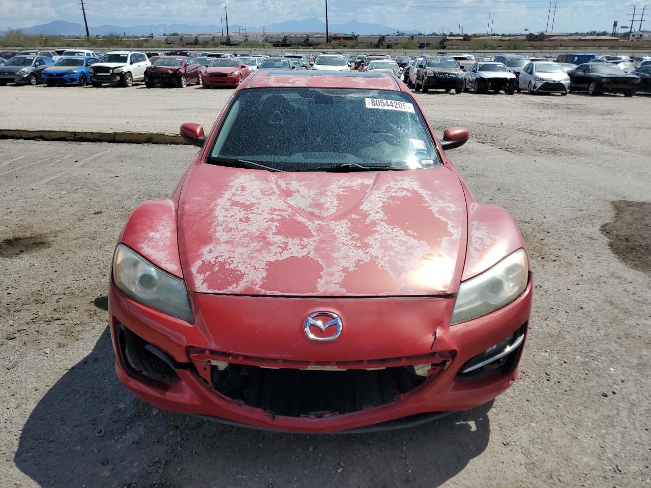 2009 Mazda Rx8 Red vin: JM1FE17P590400220