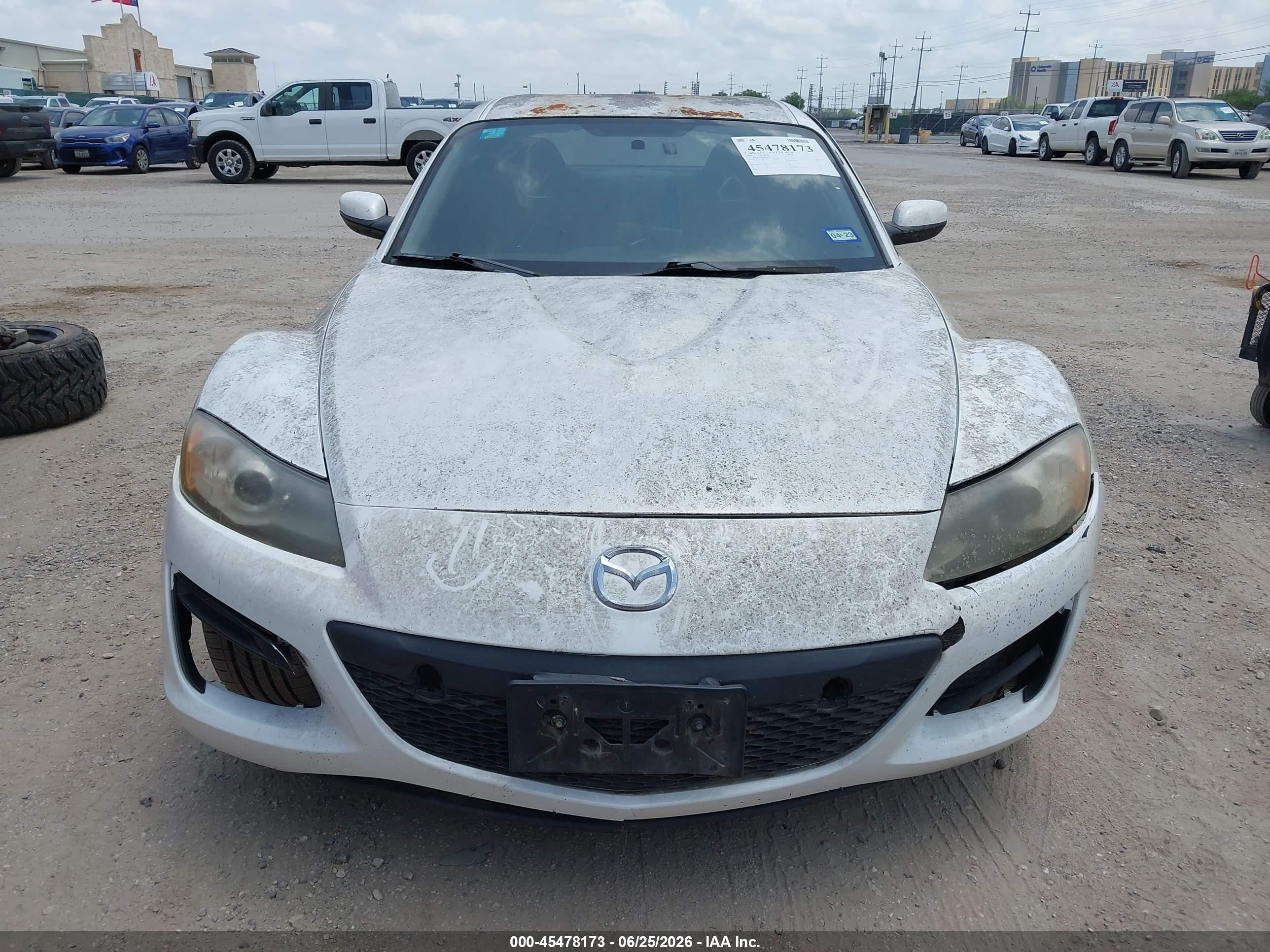 2009 Mazda Rx-8 Sport White vin: JM1FE17P590402372