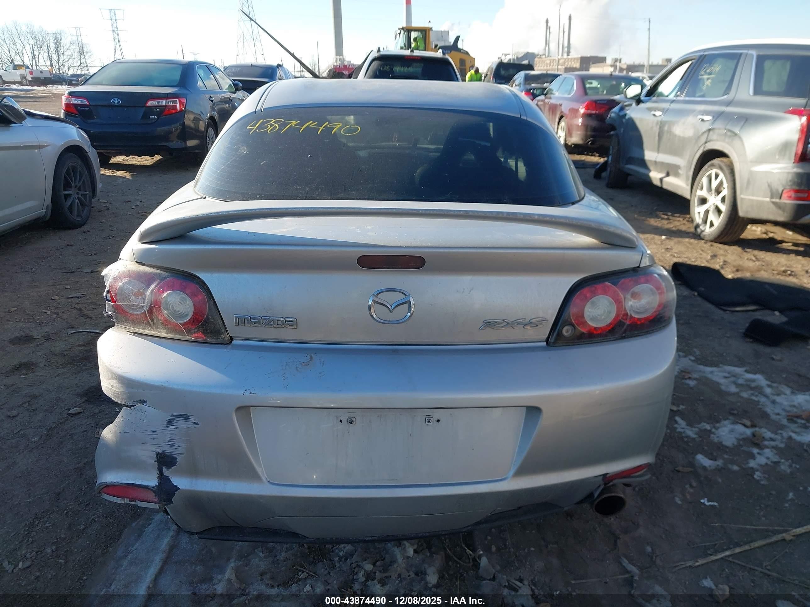 2009 Mazda Rx-8 Sport Silver vin: JM1FE17P790402485