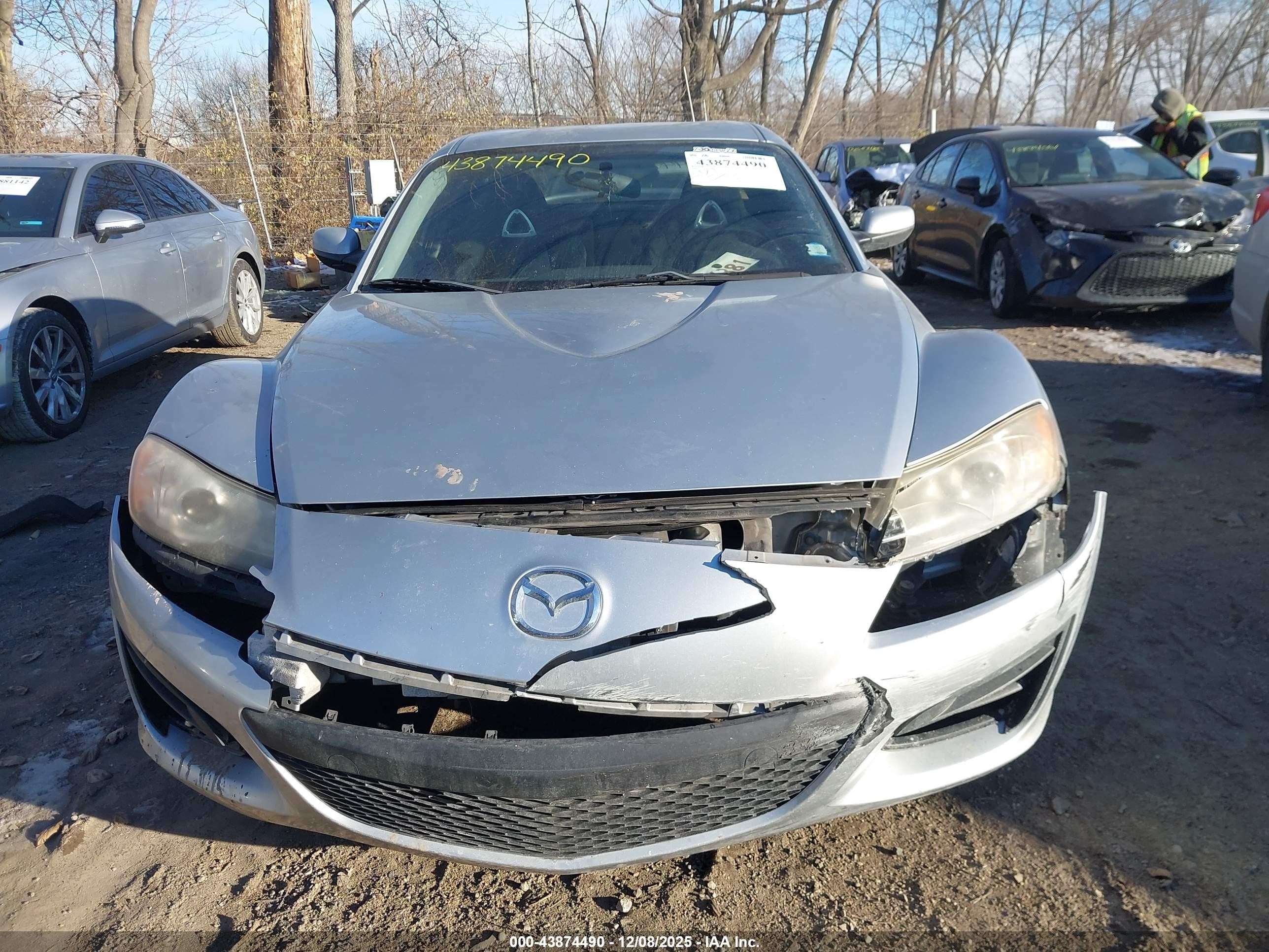 2009 Mazda Rx-8 Sport Silver vin: JM1FE17P790402485