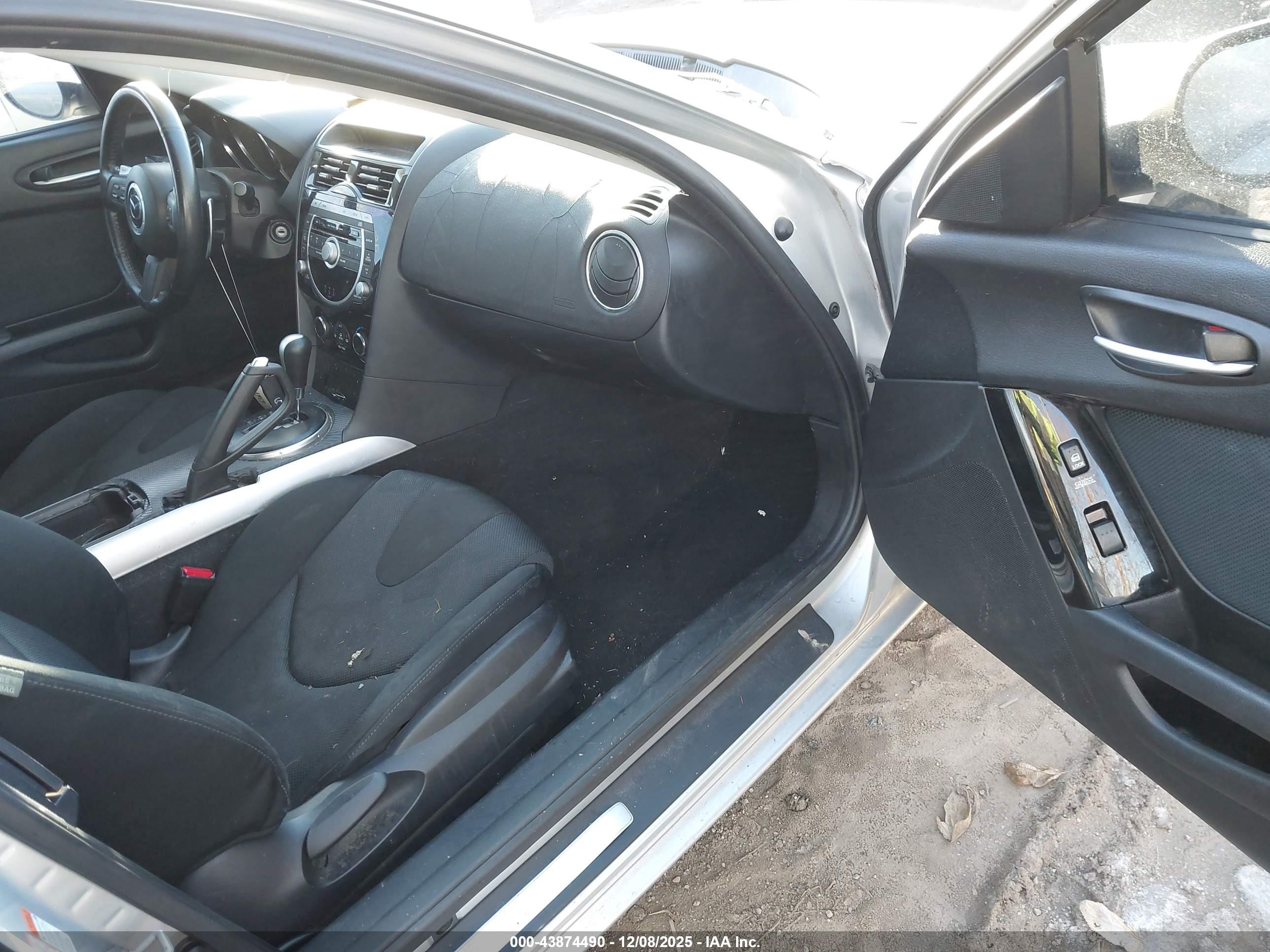 2009 Mazda Rx-8 Sport Silver vin: JM1FE17P790402485