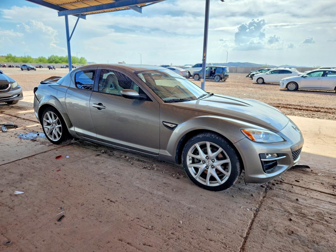 2009 Mazda Rx8 Gold vin: JM1FE17P990401421