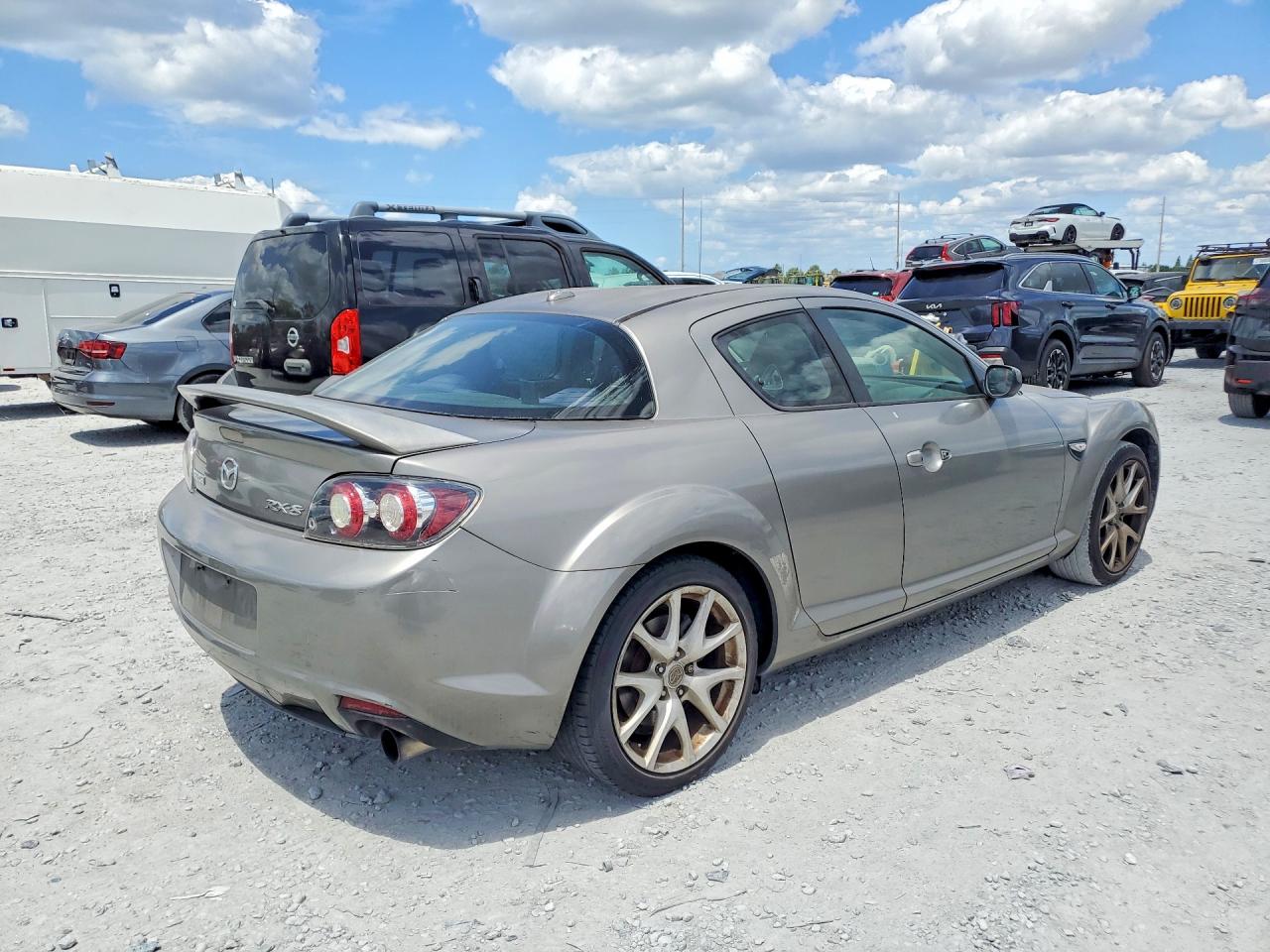 2009 Mazda Rx8 Серебряный vin: JM1FE17P990402813