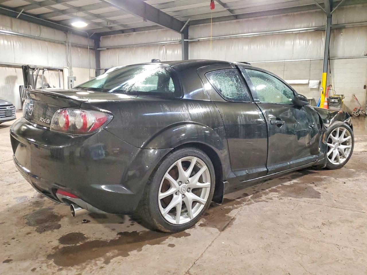 2010 Mazda Rx8 Black vin: JM1FE1C22A0404028