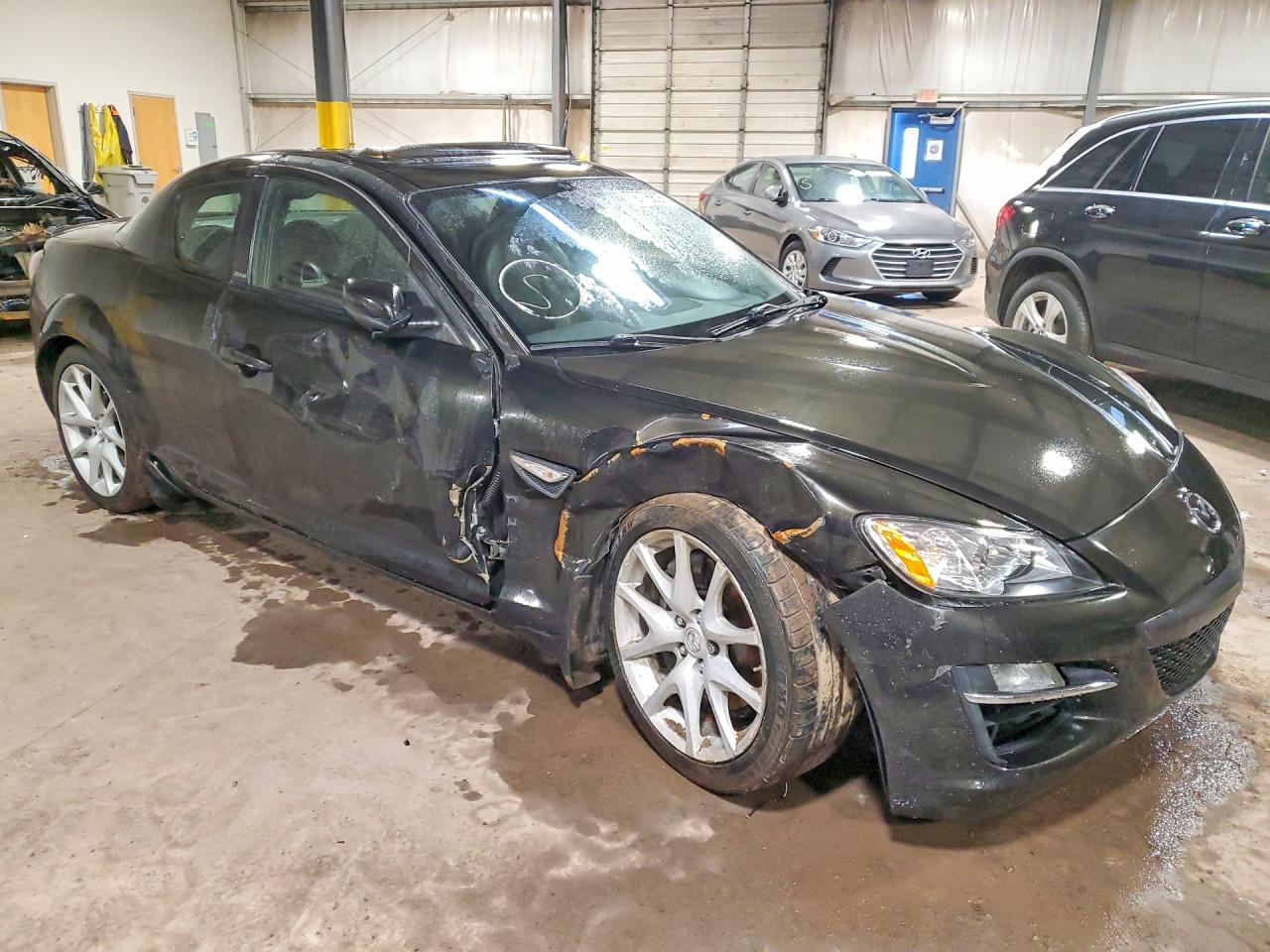 2010 Mazda Rx8 Black vin: JM1FE1C22A0404028