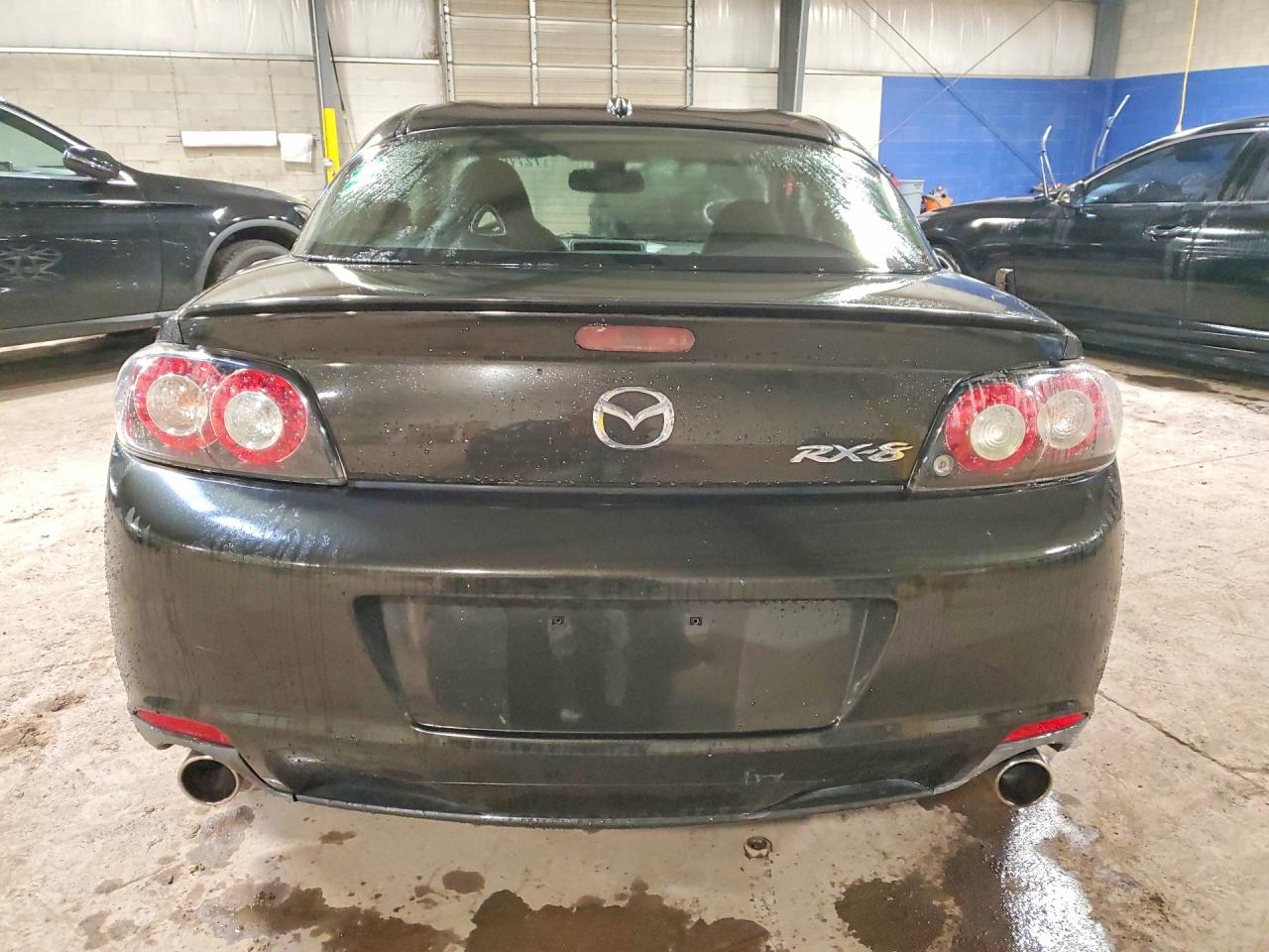 2010 Mazda Rx8 Black vin: JM1FE1C22A0404028