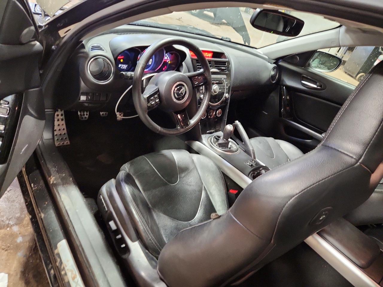 2010 Mazda Rx8 Black vin: JM1FE1C22A0404028
