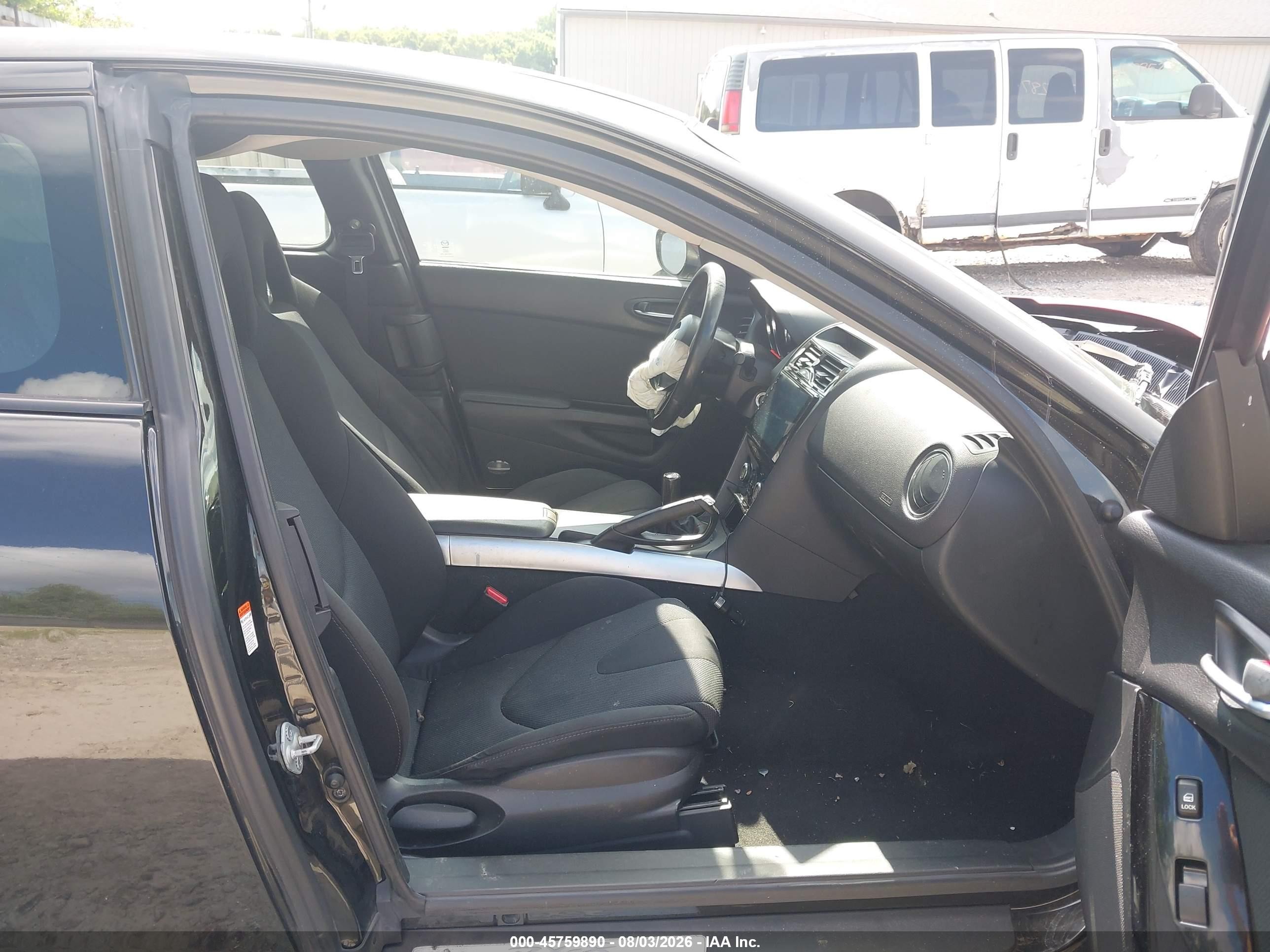 2010 Mazda Rx-8 Sport Black vin: JM1FE1C46A0404616