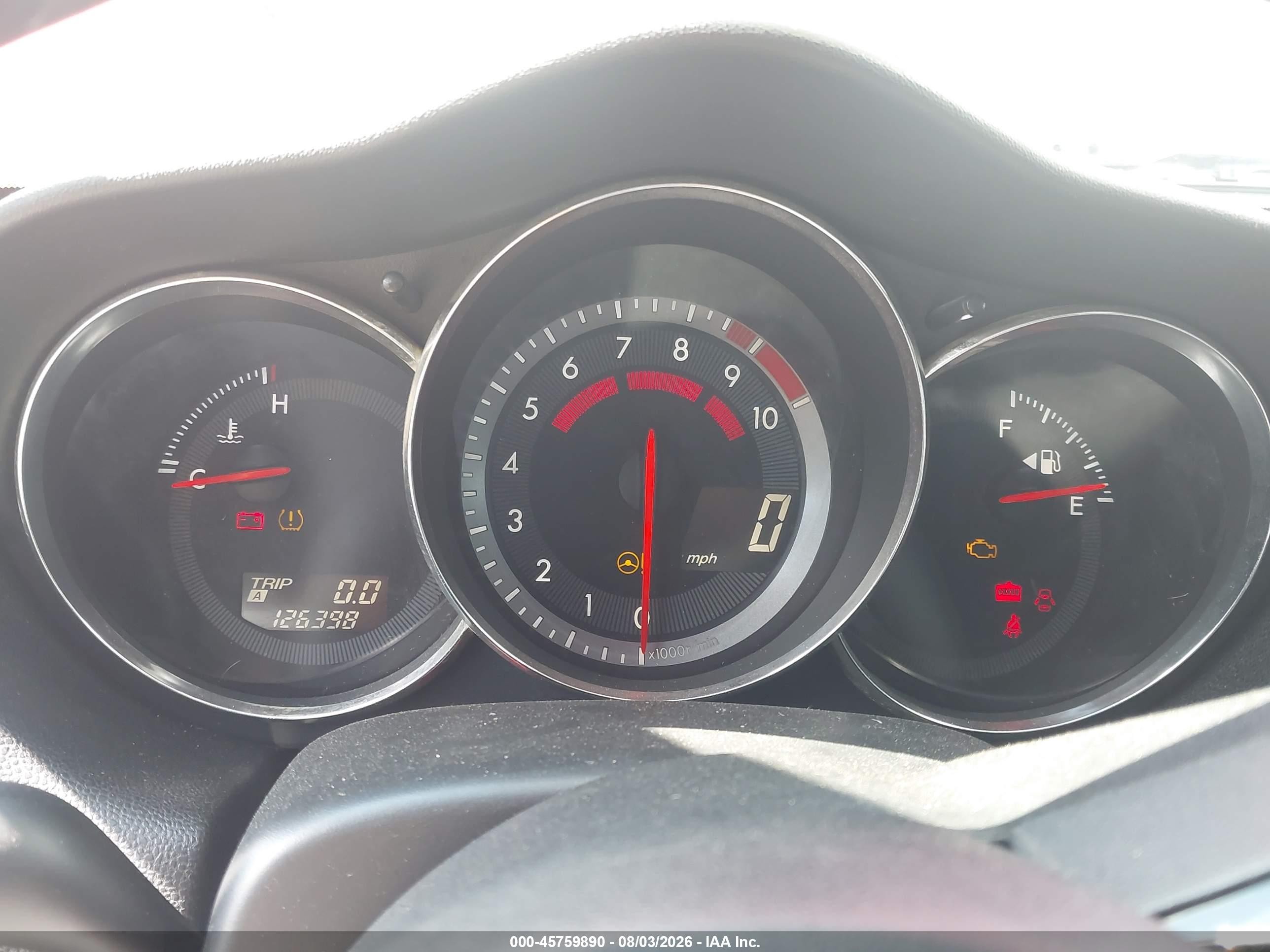 2010 Mazda Rx-8 Sport Black vin: JM1FE1C46A0404616