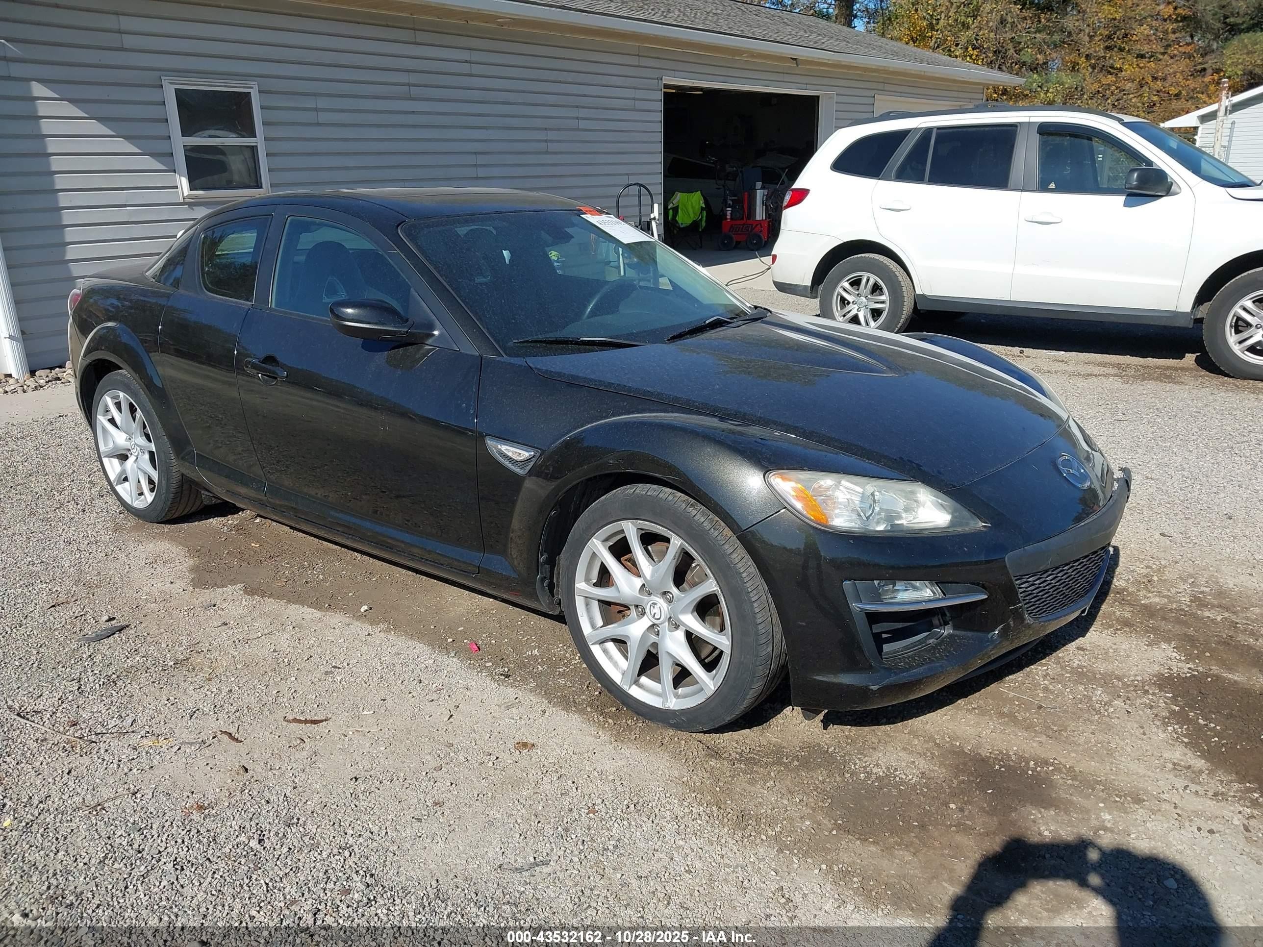 2010 Mazda Rx-8 Grand Touring Black vin: JM1FE1CM5A0403778