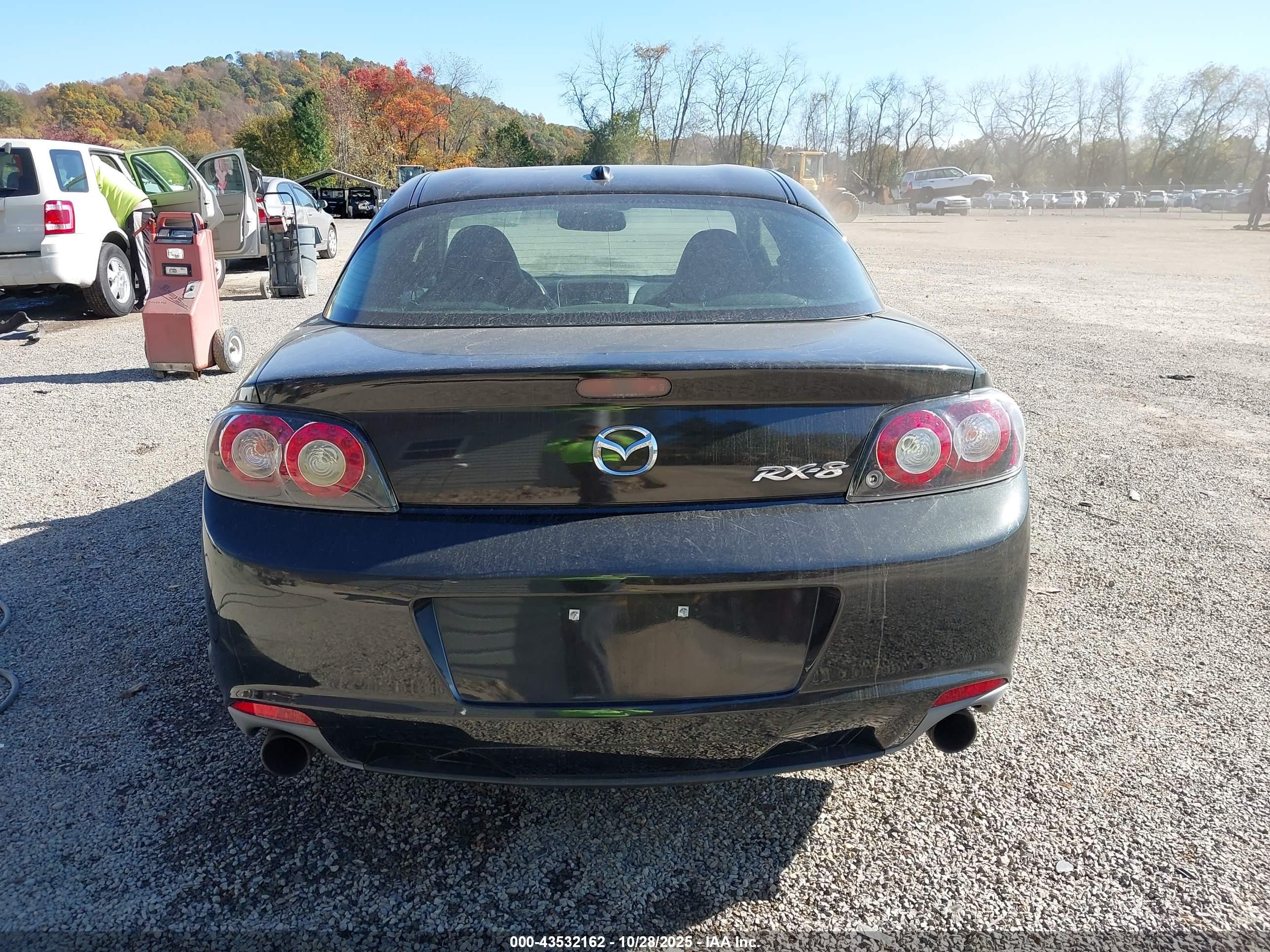 2010 Mazda Rx-8 Grand Touring Black vin: JM1FE1CM5A0403778