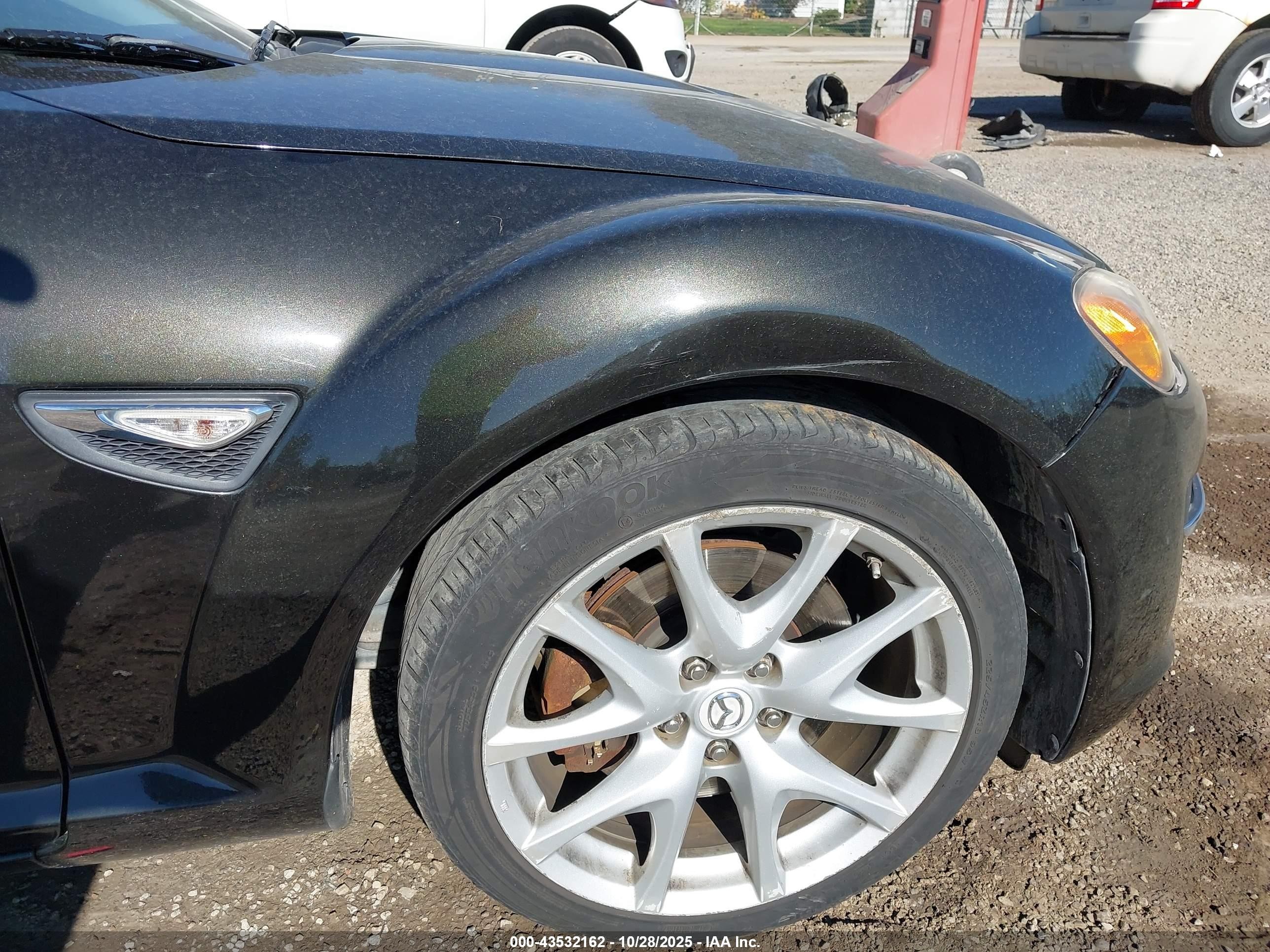 2010 Mazda Rx-8 Grand Touring Black vin: JM1FE1CM5A0403778