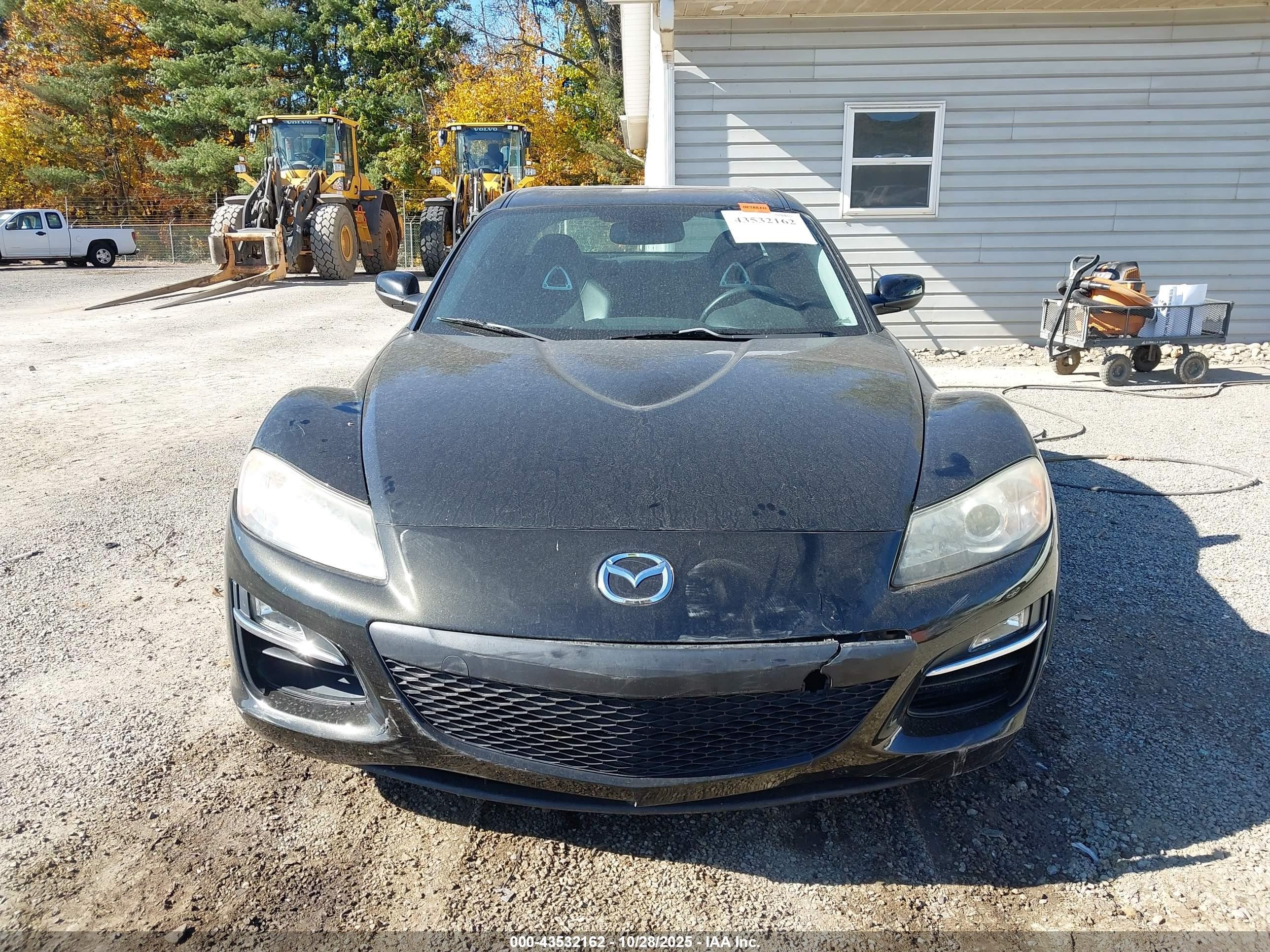 2010 Mazda Rx-8 Grand Touring Black vin: JM1FE1CM5A0403778