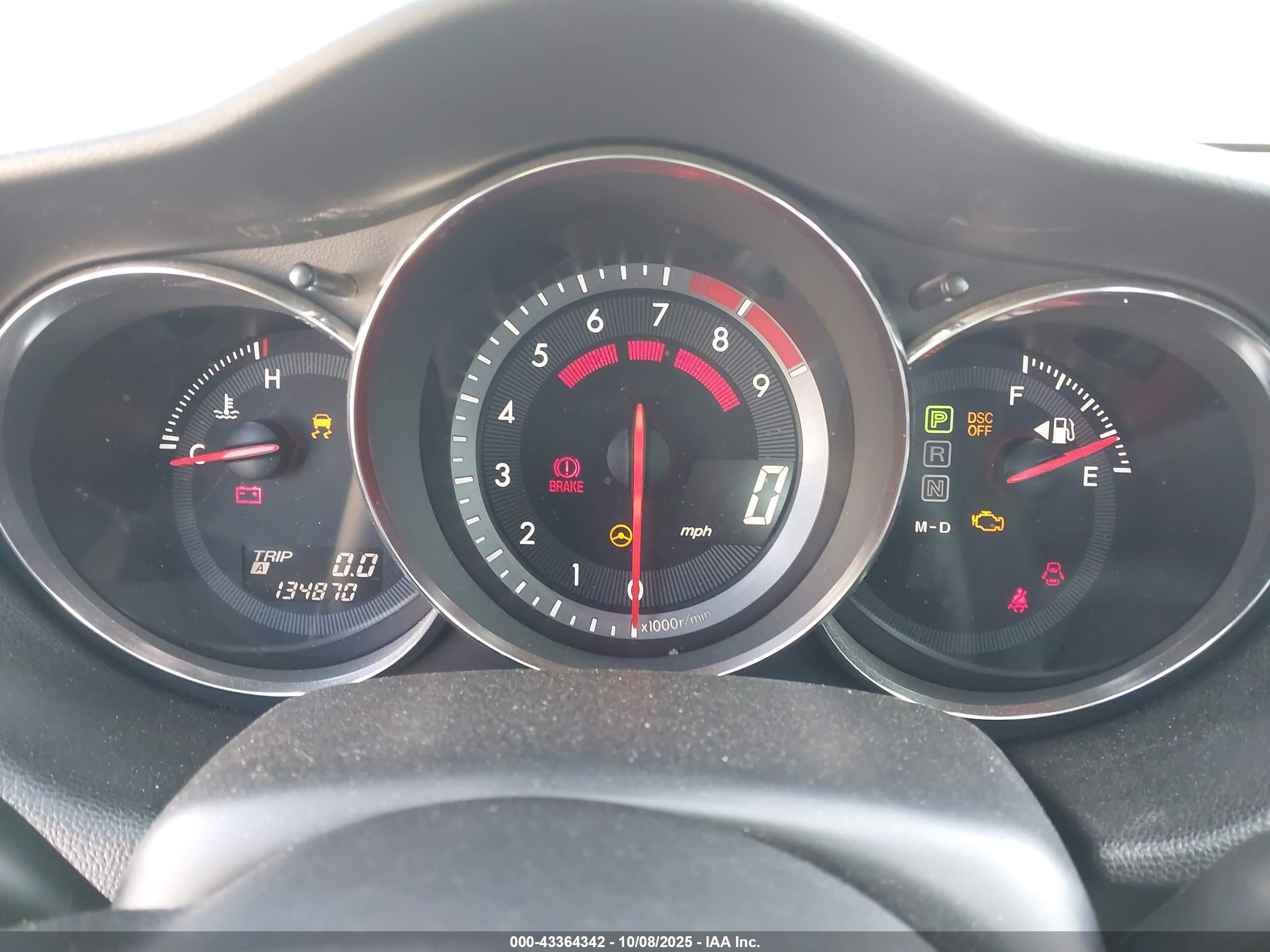 2010 Mazda Rx-8 Grand Touring Silver vin: JM1FE1CM5A0404025